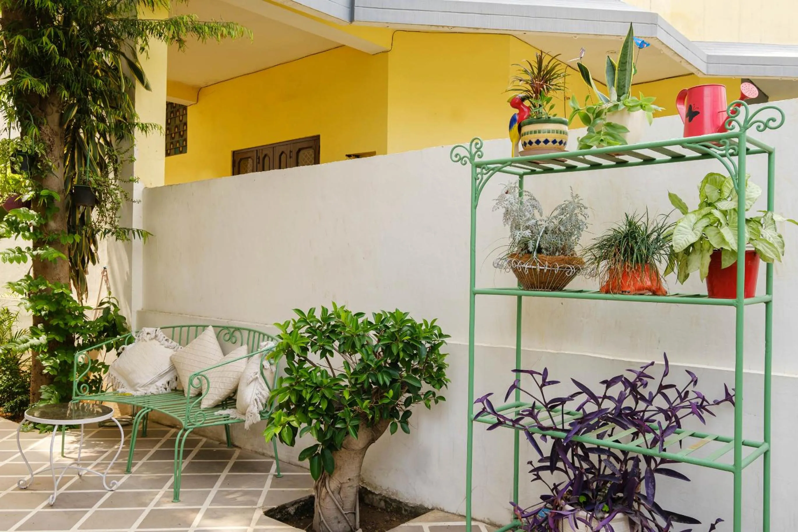 Patio in Shree Nikunj - A Luxury Boutique Homestay in Jaipur