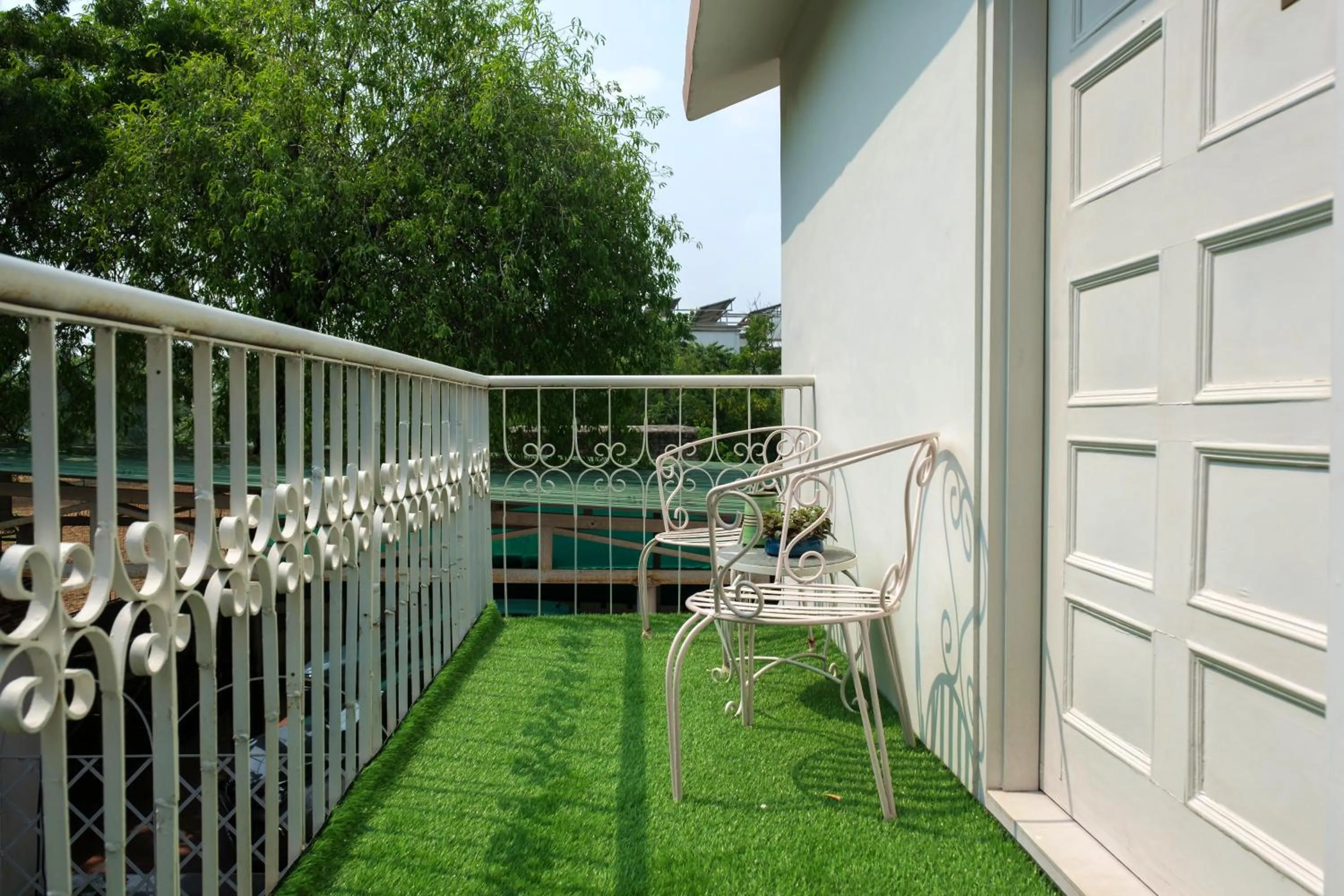 Balcony/Terrace in Shree Nikunj - A Luxury Boutique Homestay in Jaipur