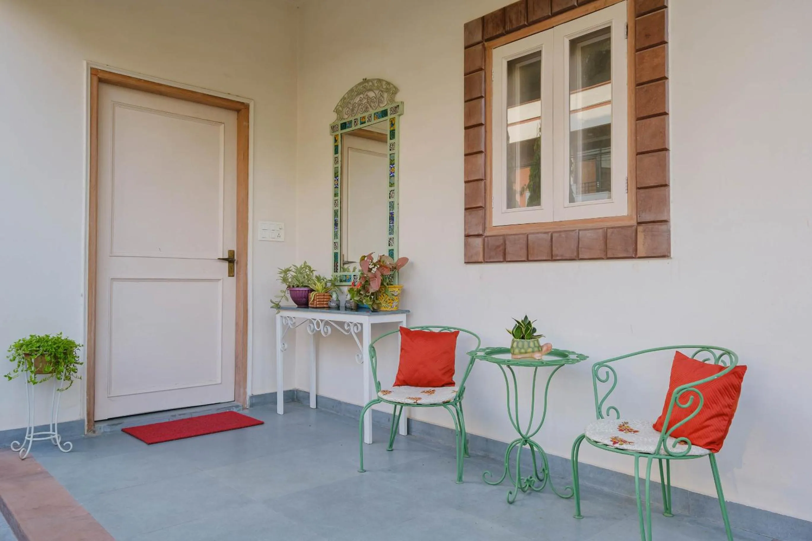 Patio in Shree Nikunj - A Luxury Boutique Homestay in Jaipur