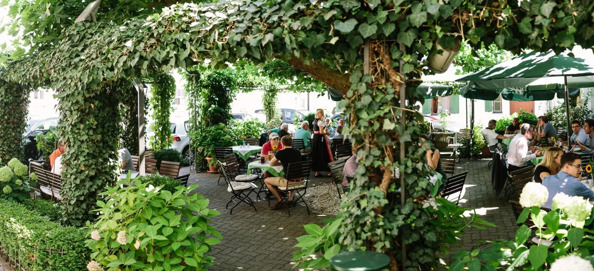 Garden in Hotel Jungbräu