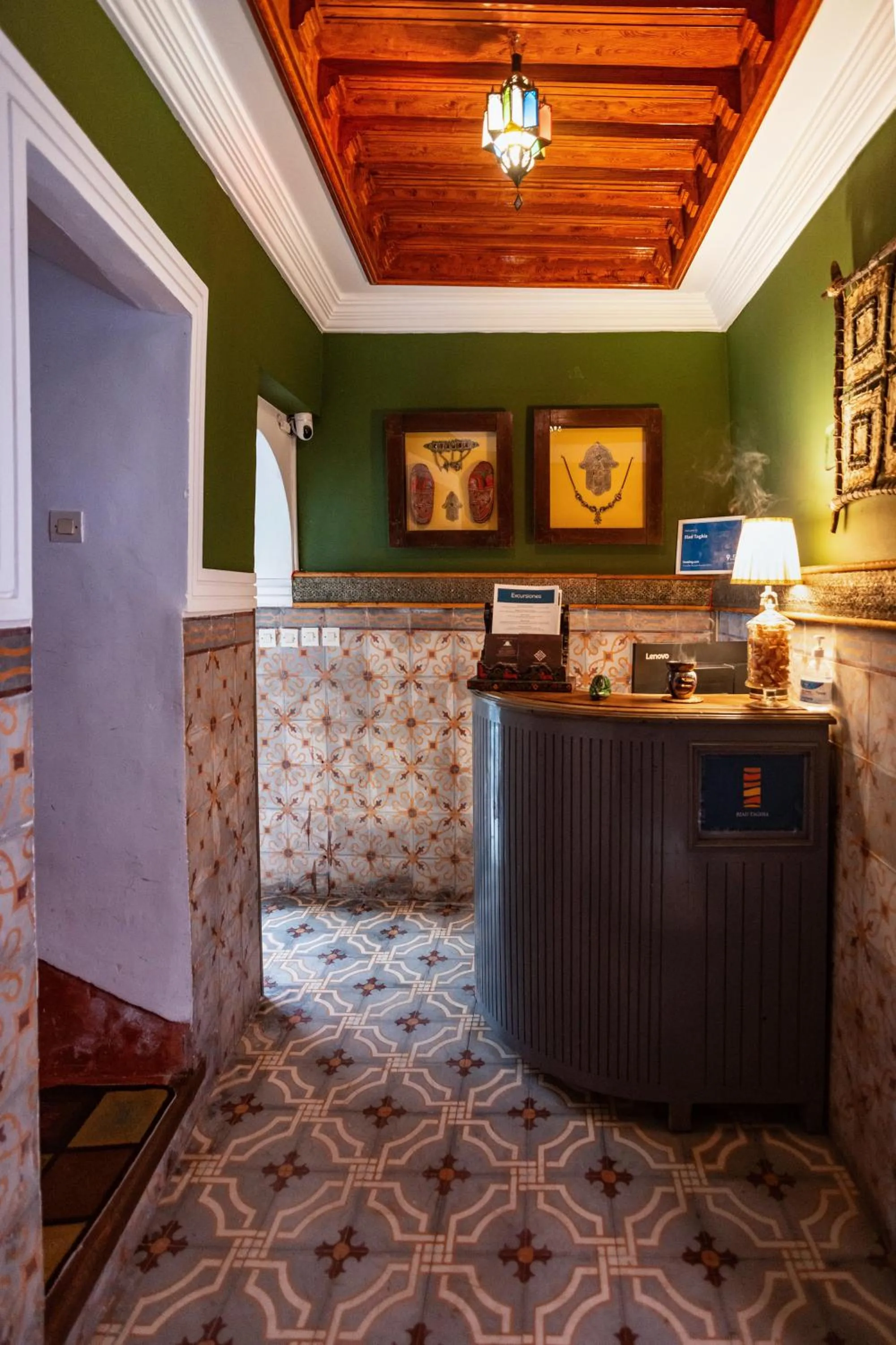 Lobby or reception in Riad Taghia