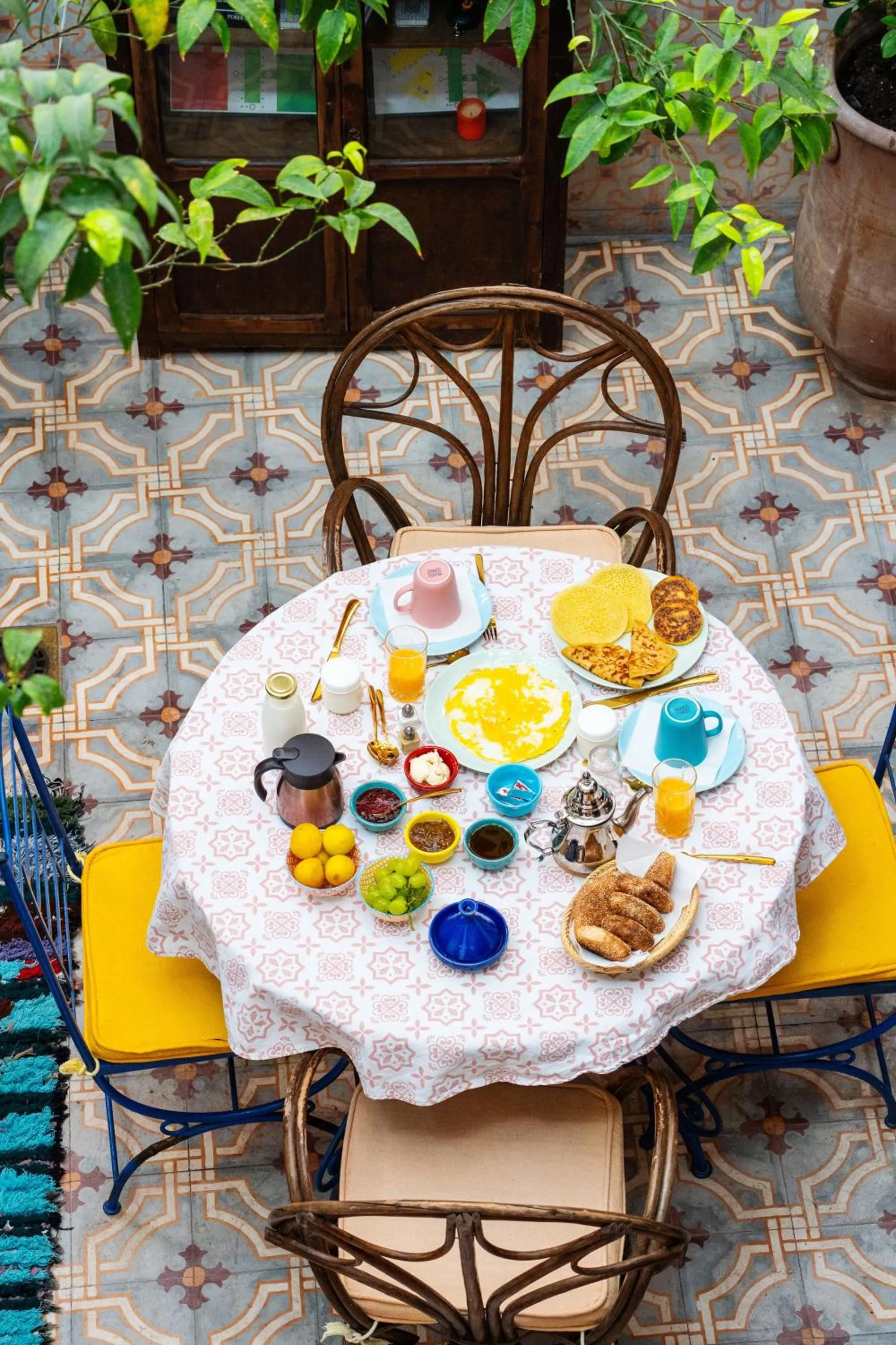 Continental breakfast in Riad Taghia