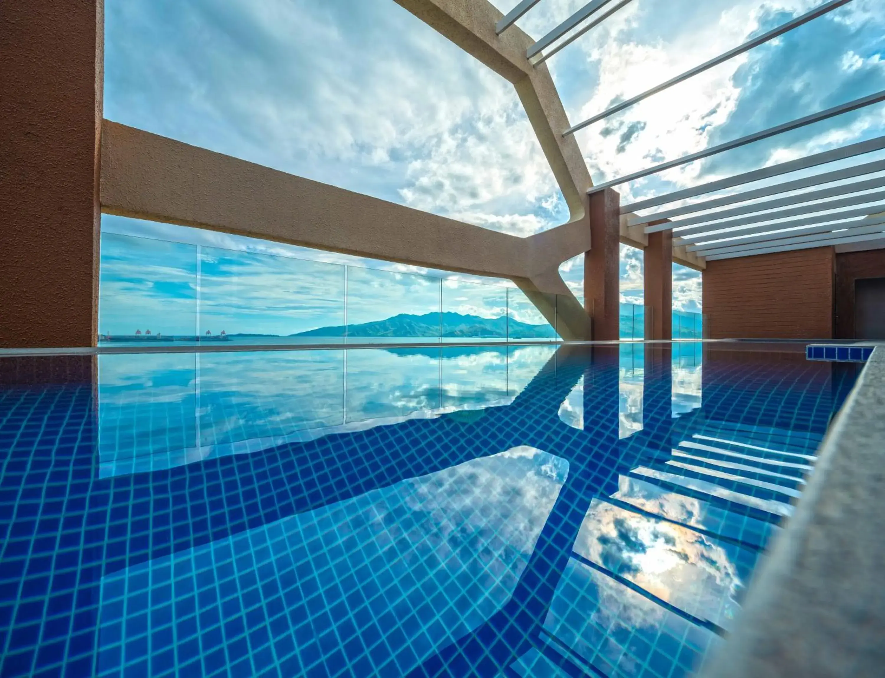 Swimming pool in The Aurora Subic Hotel Managed By HII Swimming pool in The Aurora Subic Hotel Managed By HII