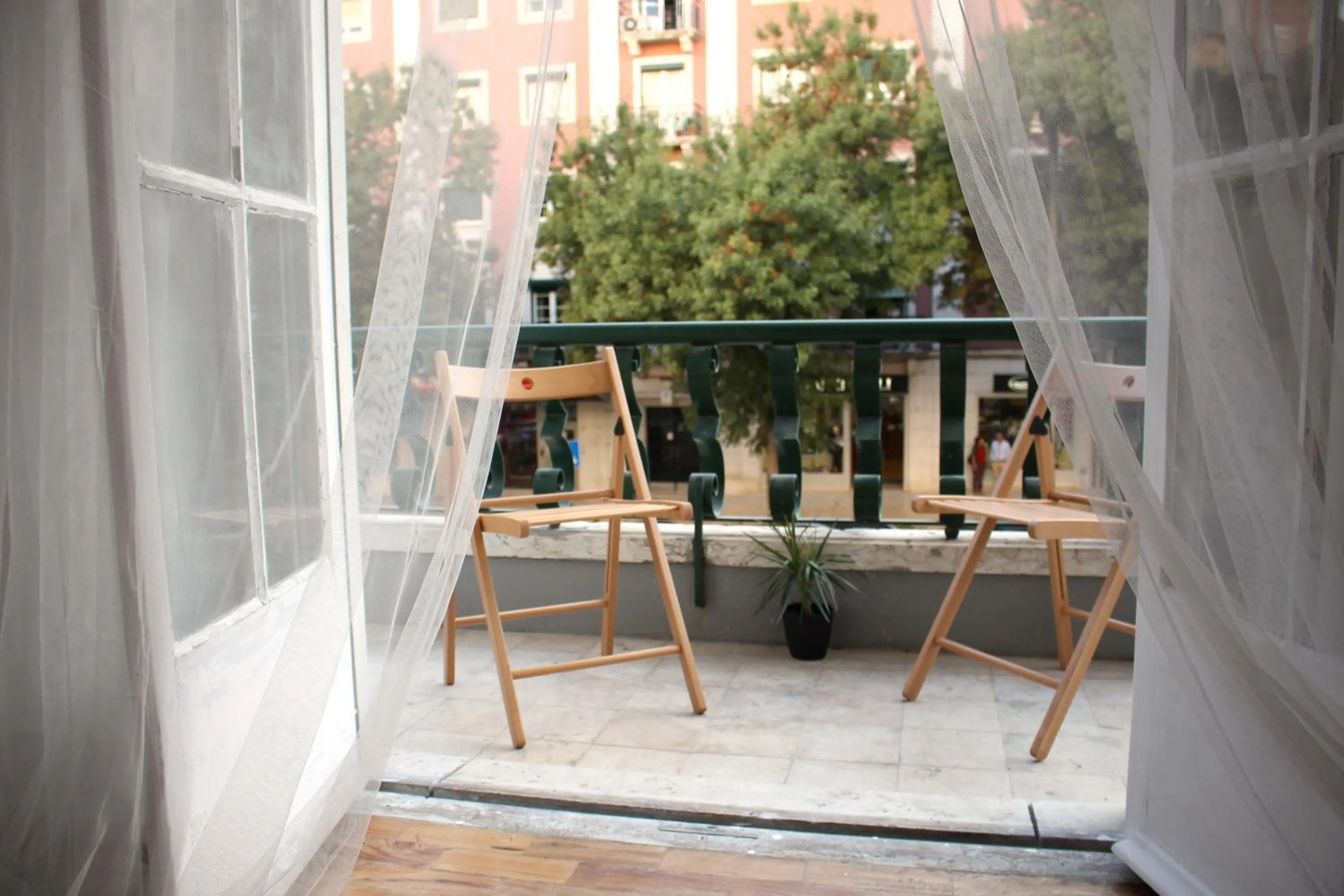 Balcony/Terrace in Mini Hostel in Lisbon