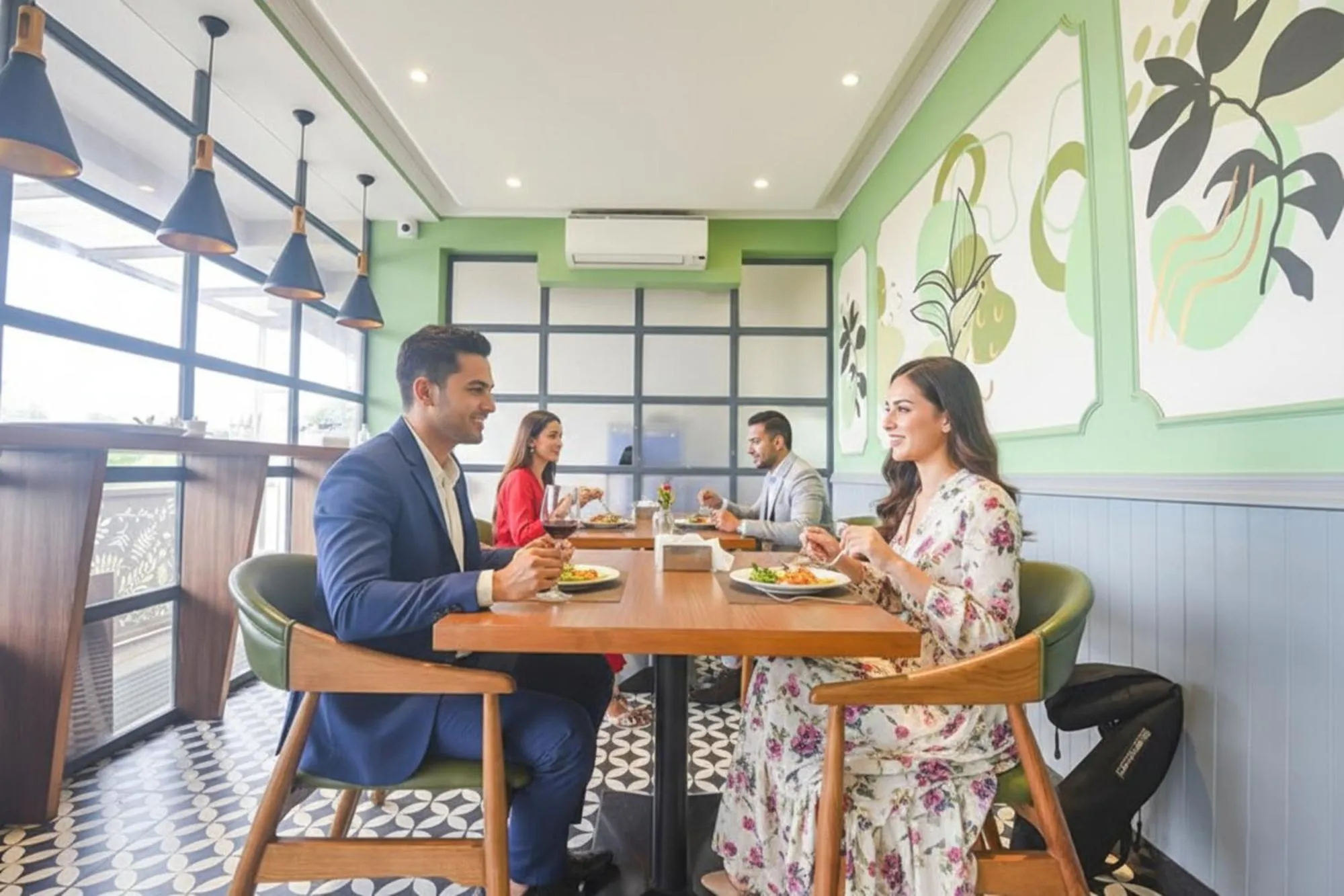 Restaurant/places to eat in FabHotel Avasa Grand - Nr Big Daddy Casino