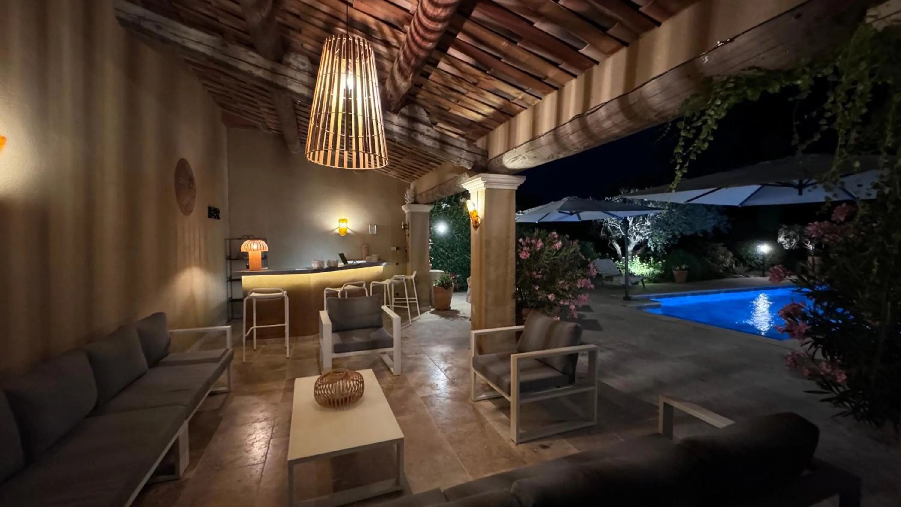 Patio in Mas de Chantounette