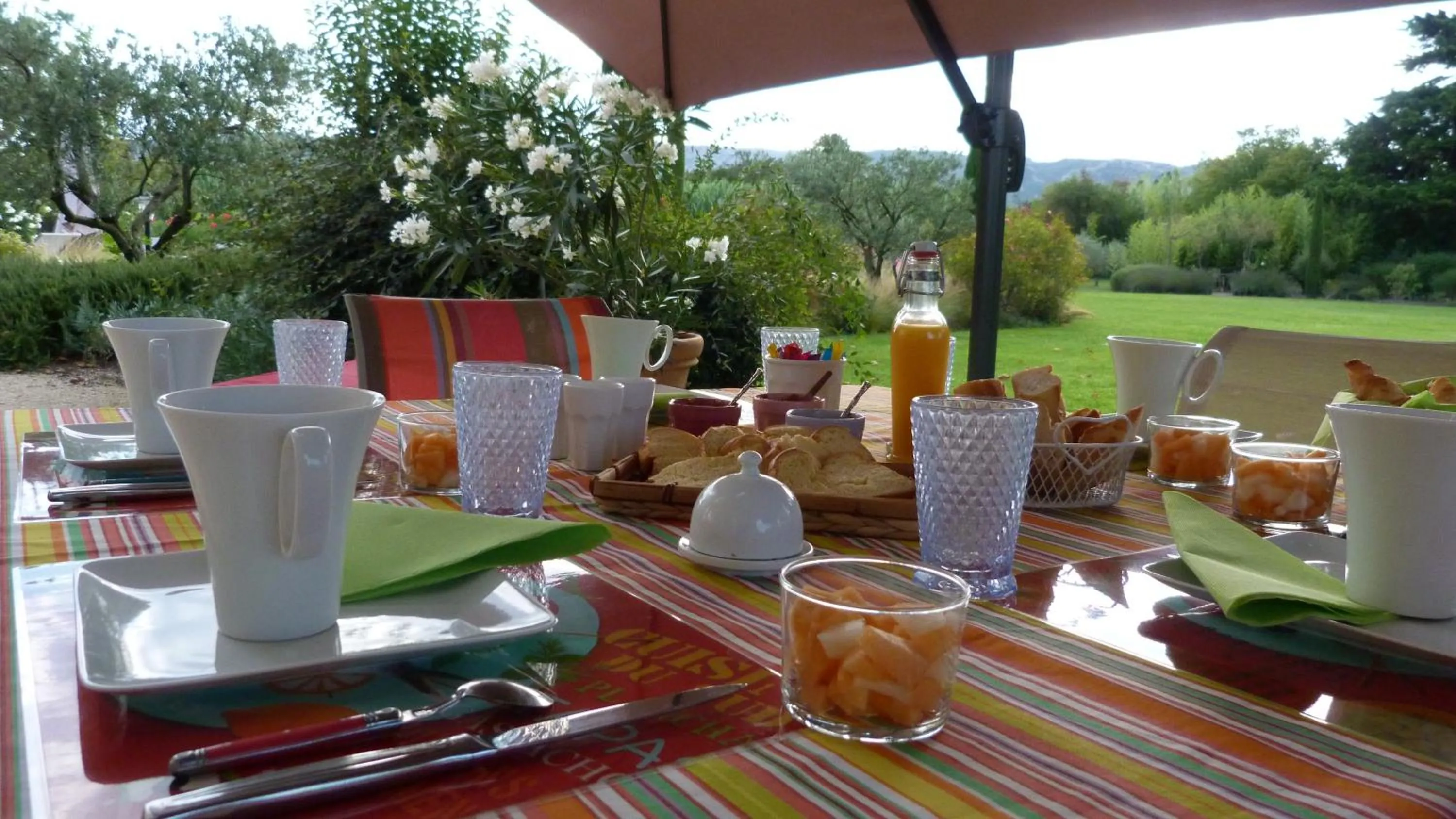 Food in Mas de Chantounette