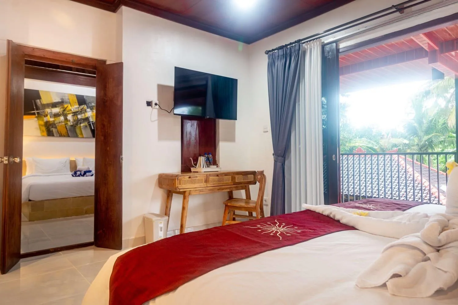 Bed in Batuan Village