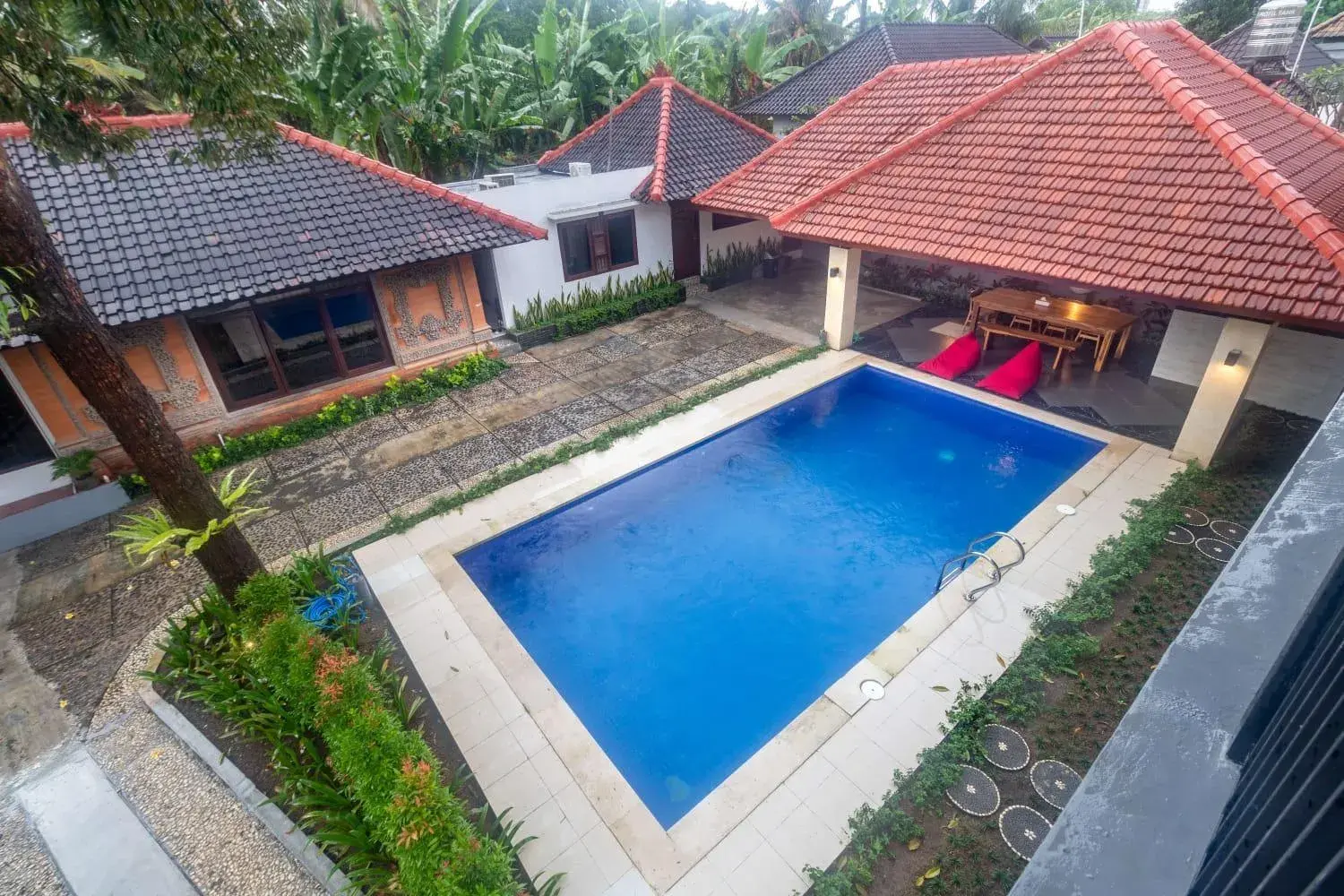 Pool view in Batuan Village Pool view in Batuan Village