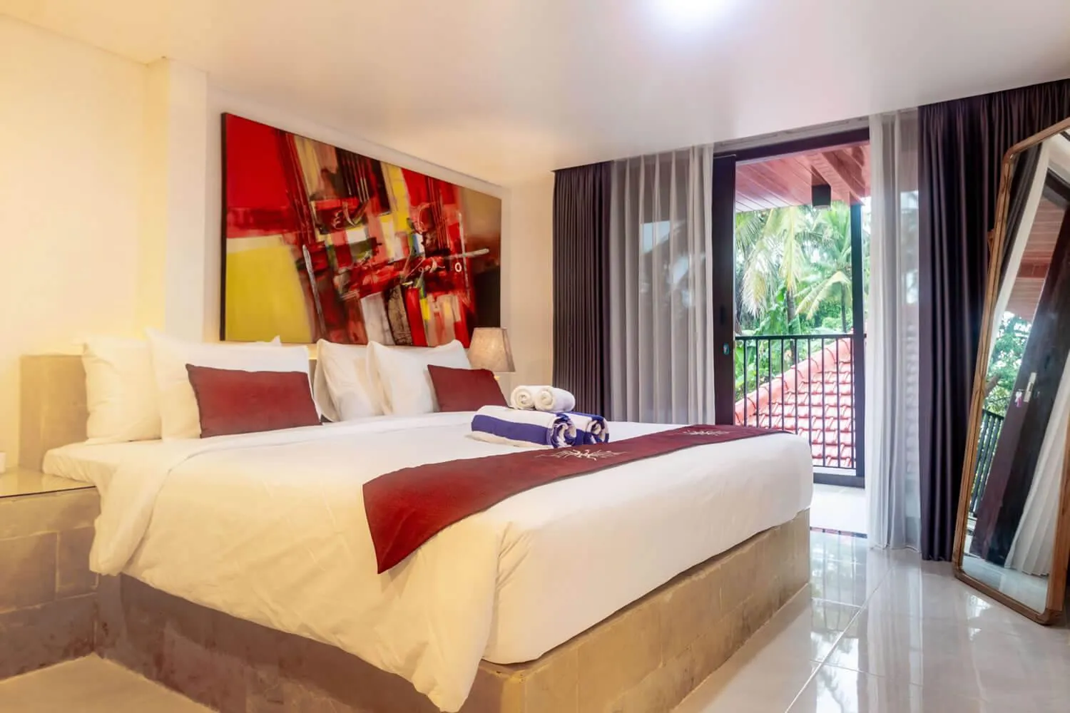 Bed in Batuan Village