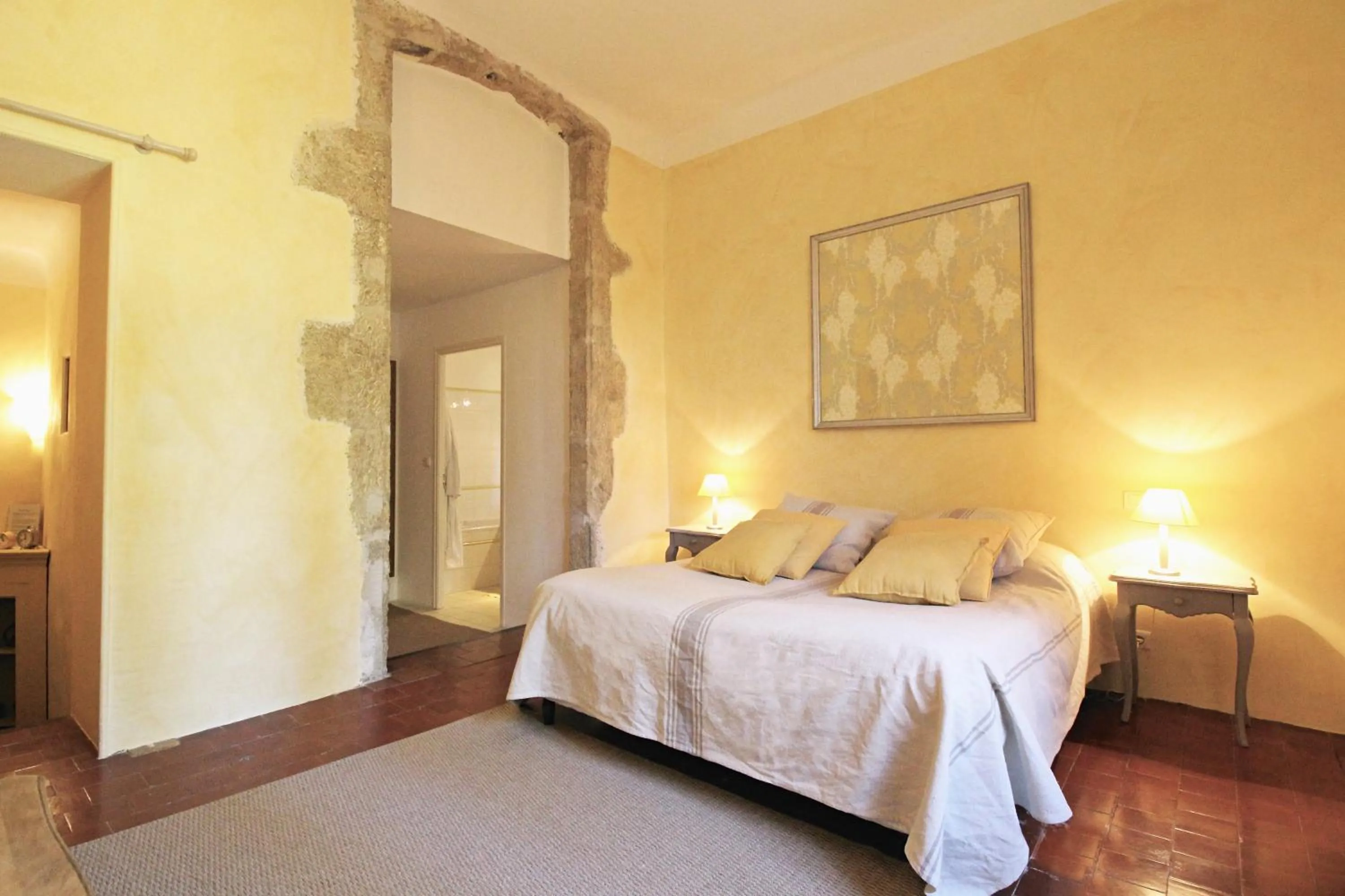 Bed in Domaine la Carraire