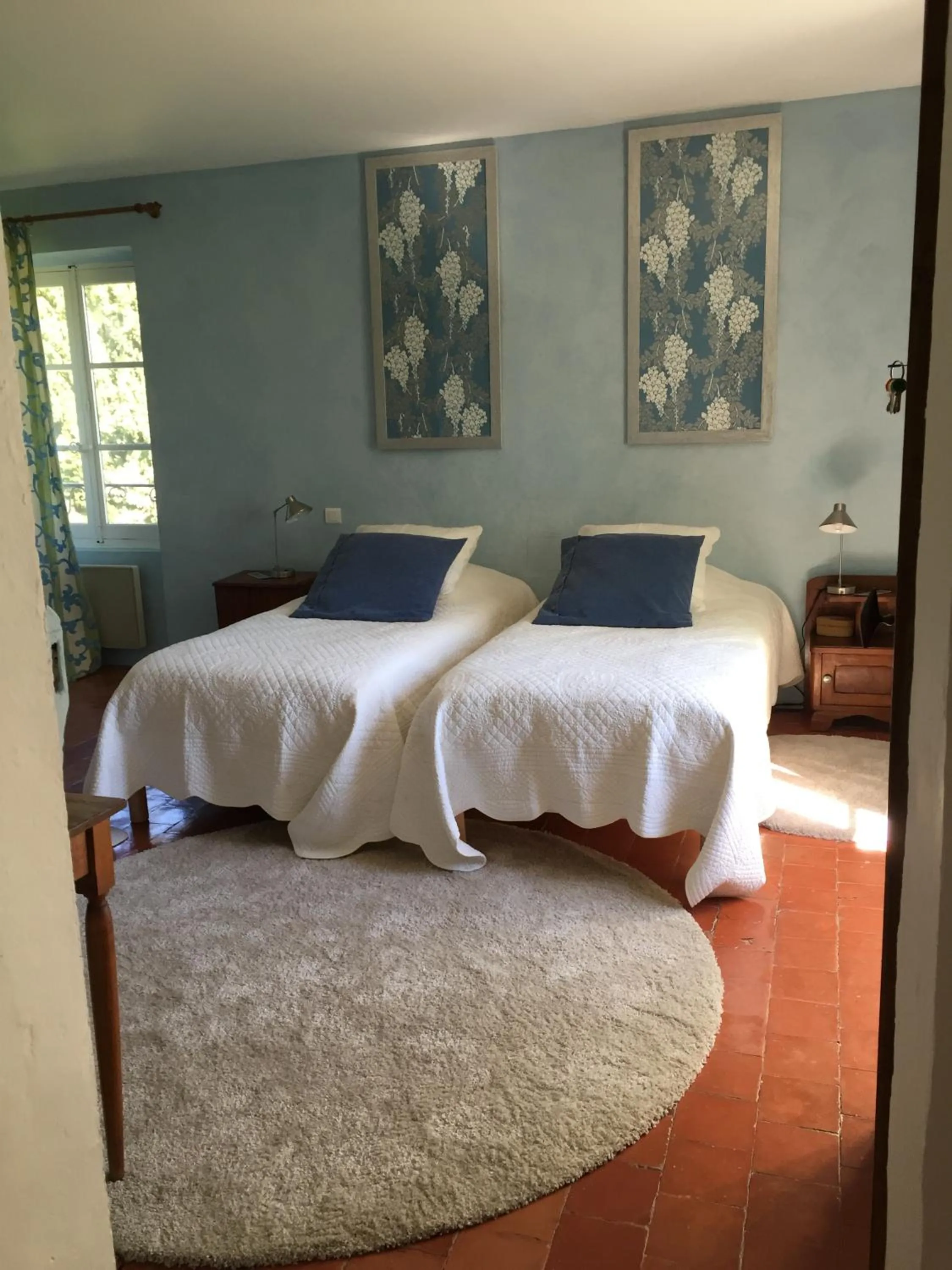 Bedroom, Bed in Domaine la Carraire