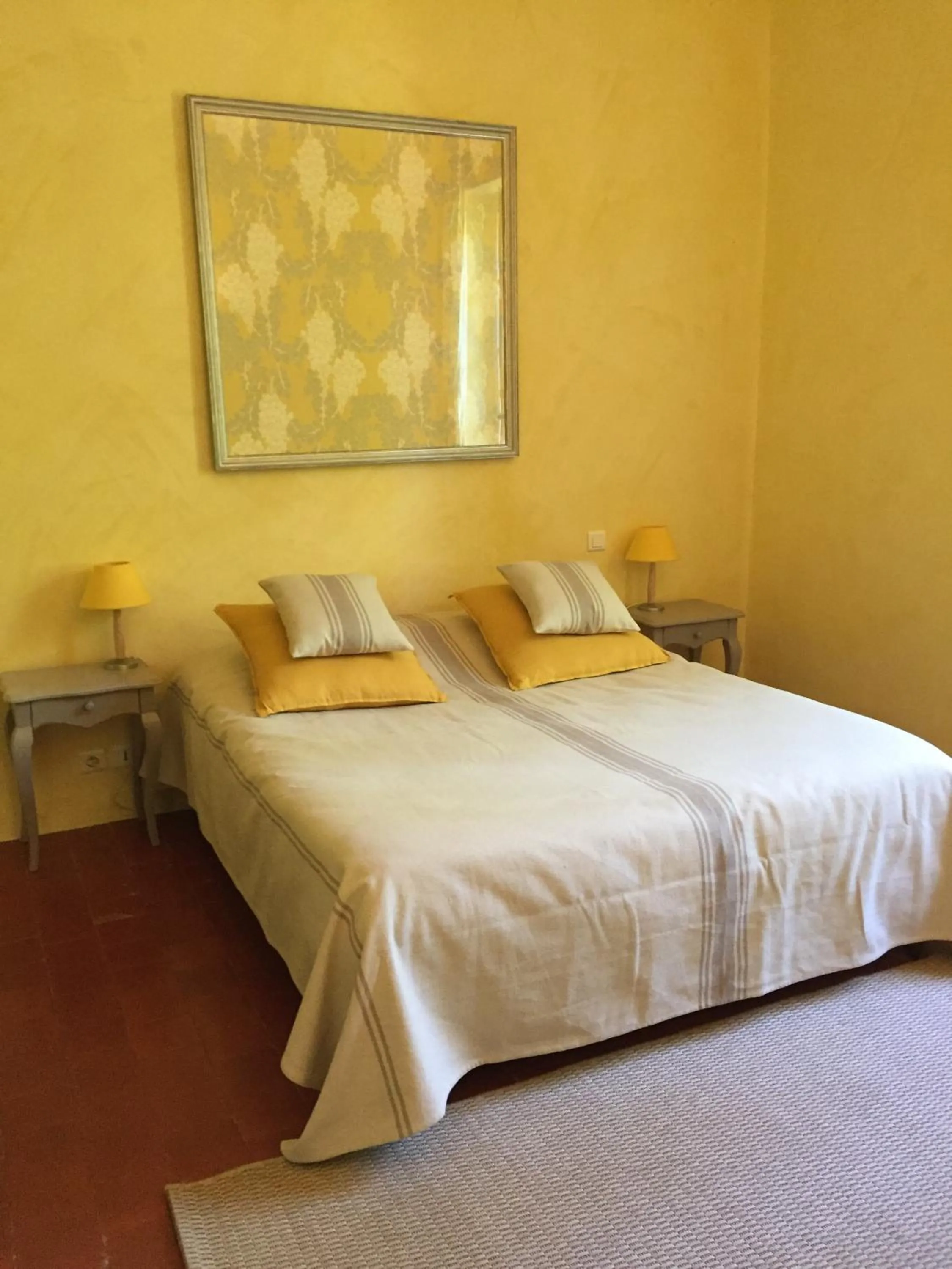 Bedroom, Bed in Domaine la Carraire