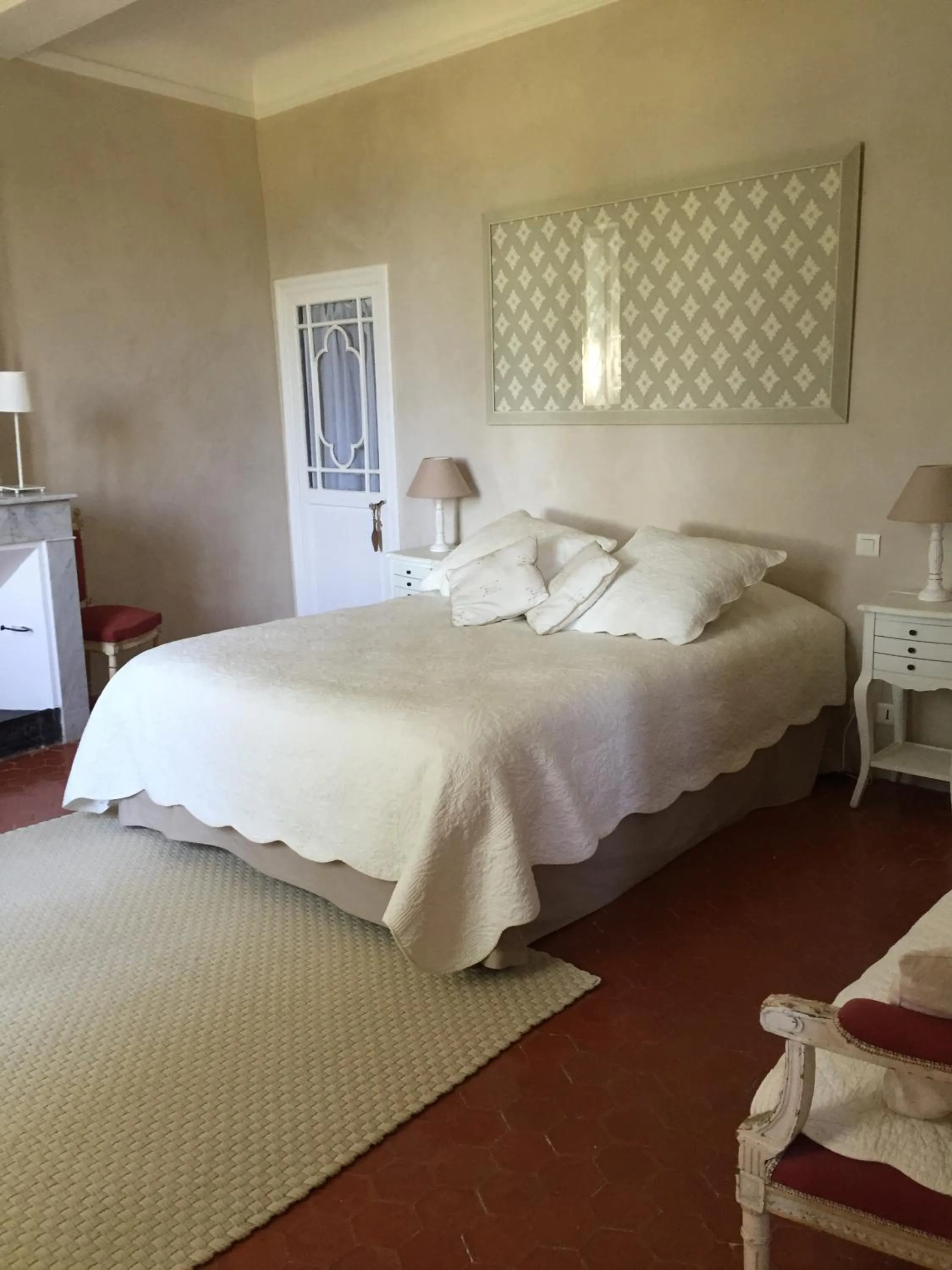 Bedroom, Bed in Domaine la Carraire