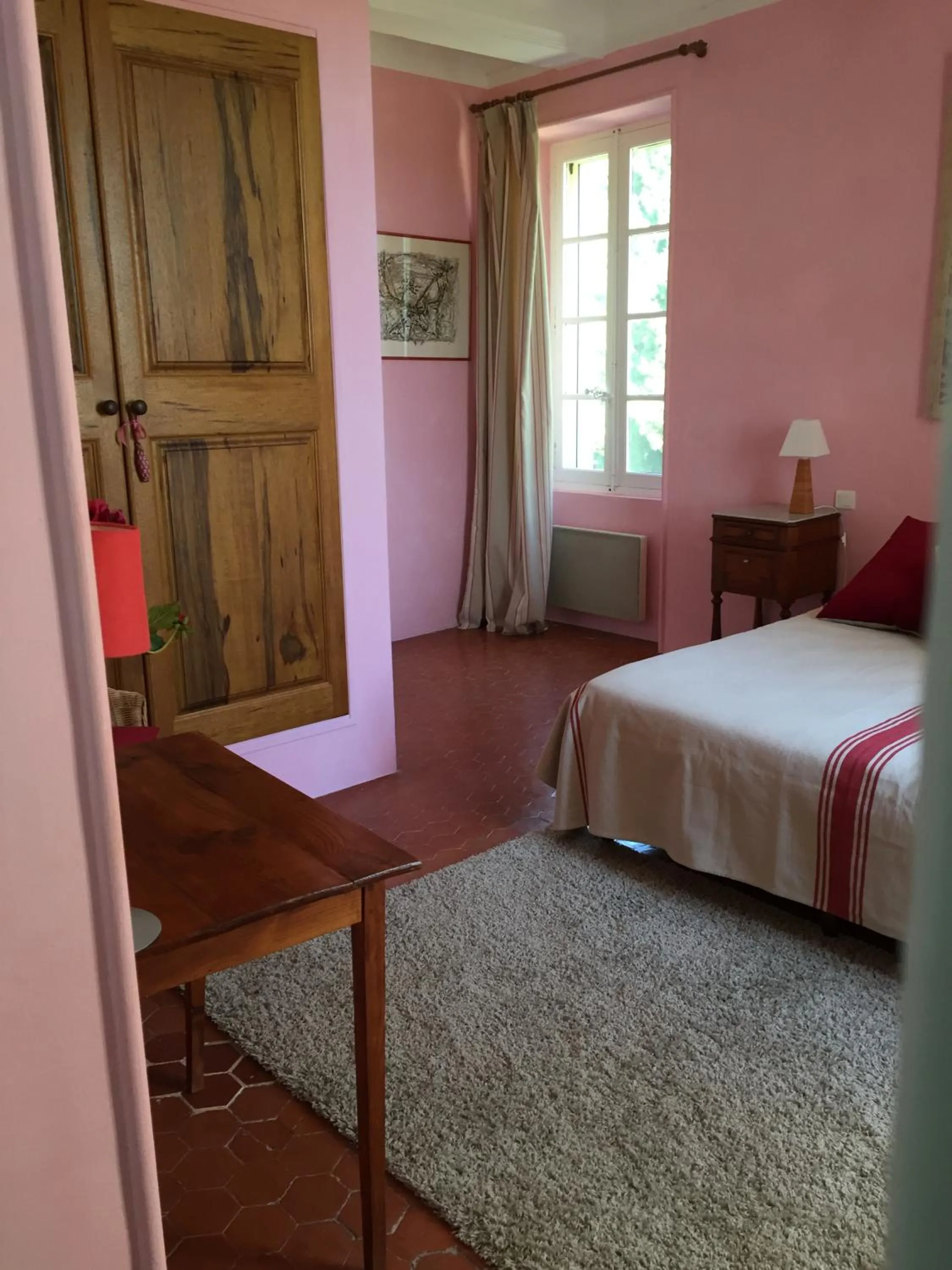 Bedroom, Bed in Domaine la Carraire