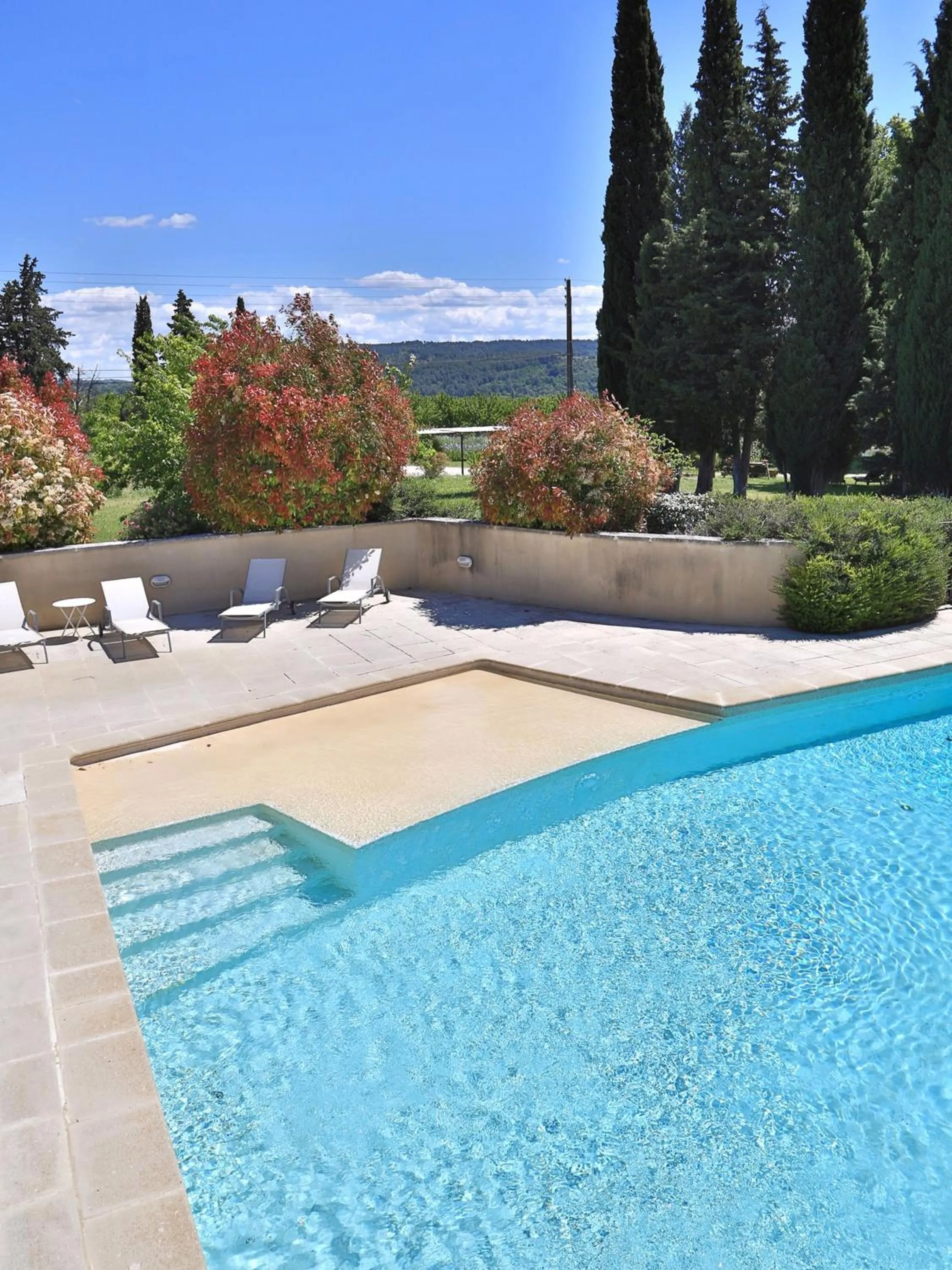Swimming pool in Domaine la Carraire