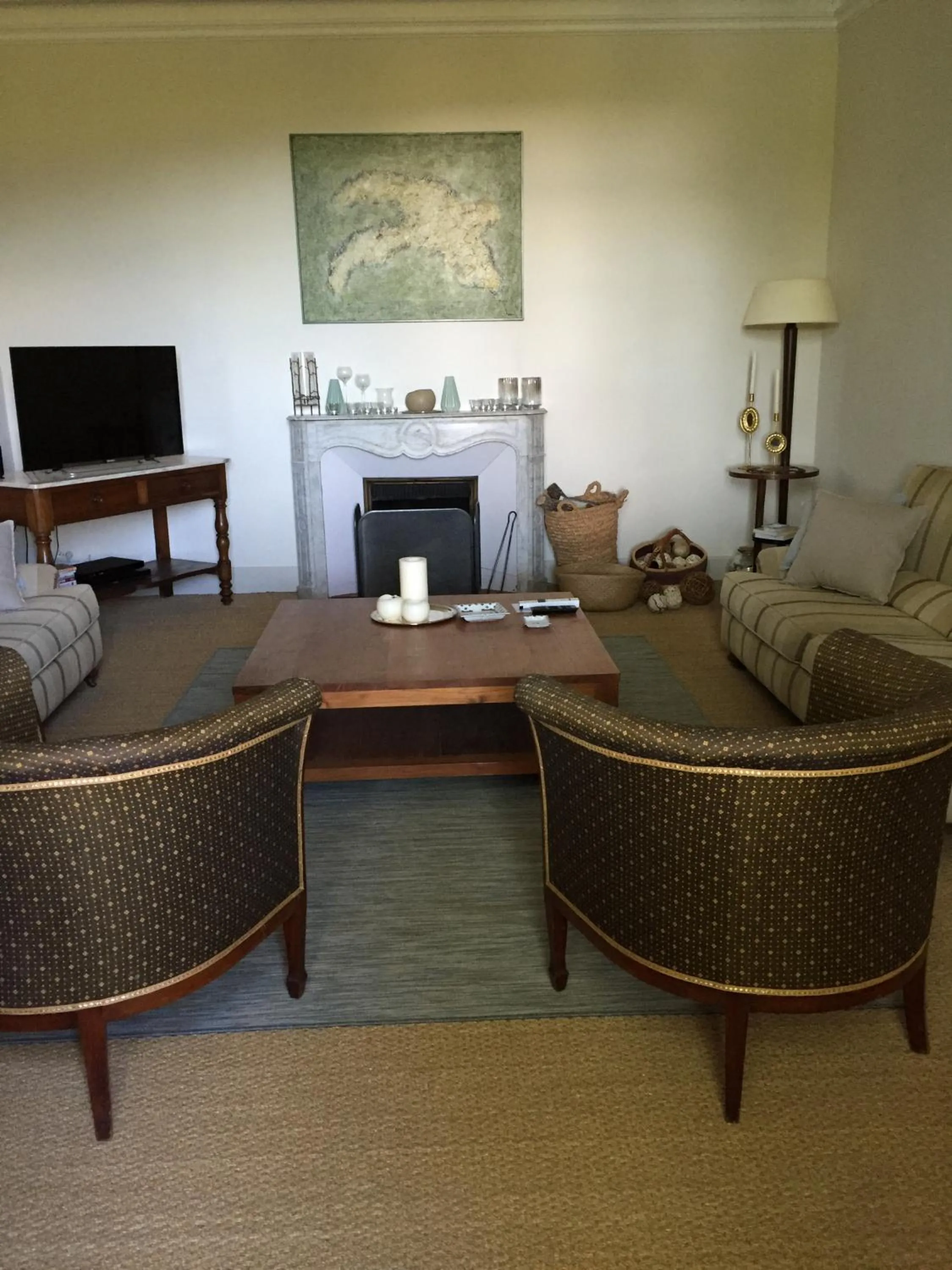 Living room in Domaine la Carraire
