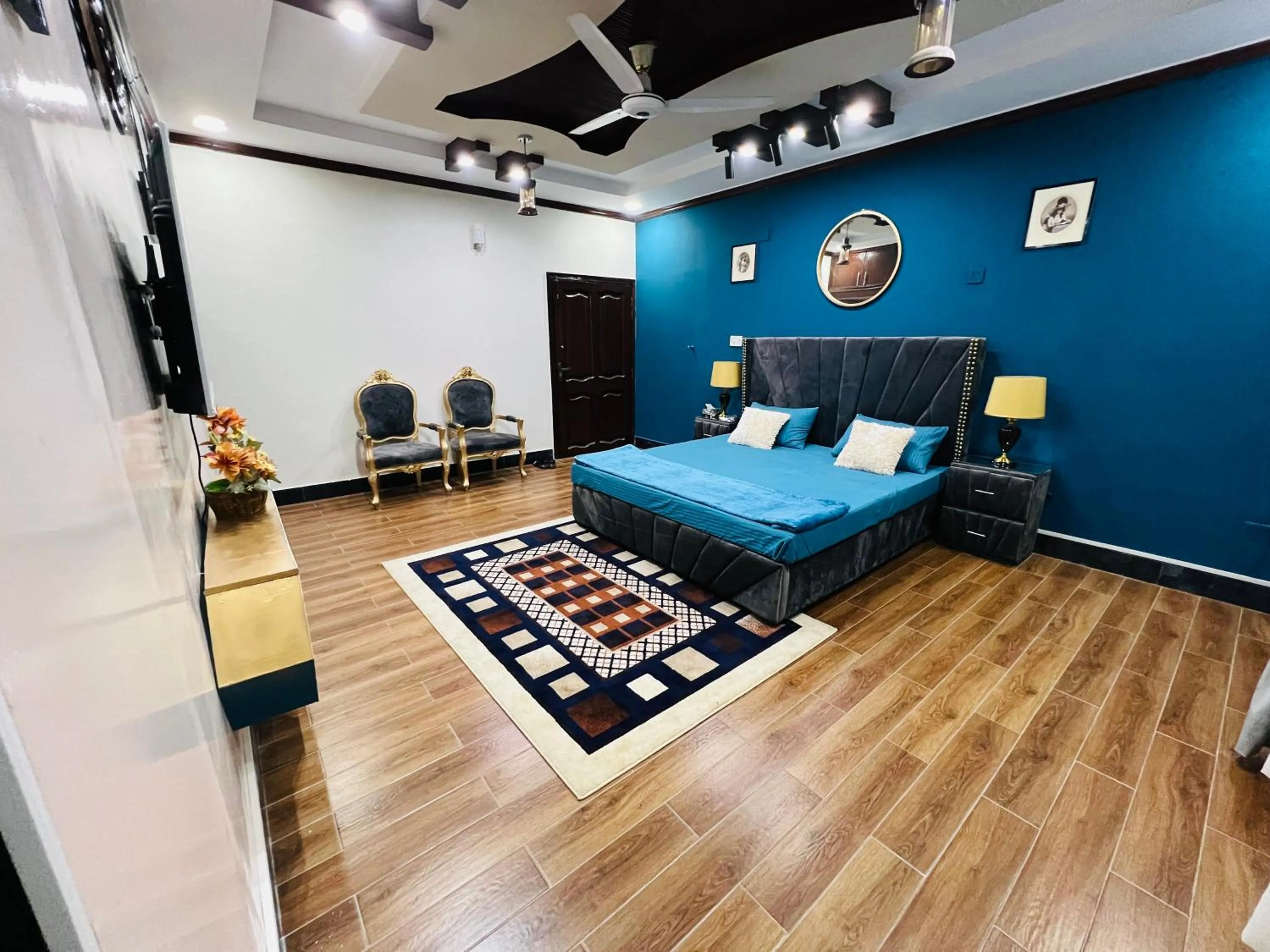 Bed in The Comfort Lodge