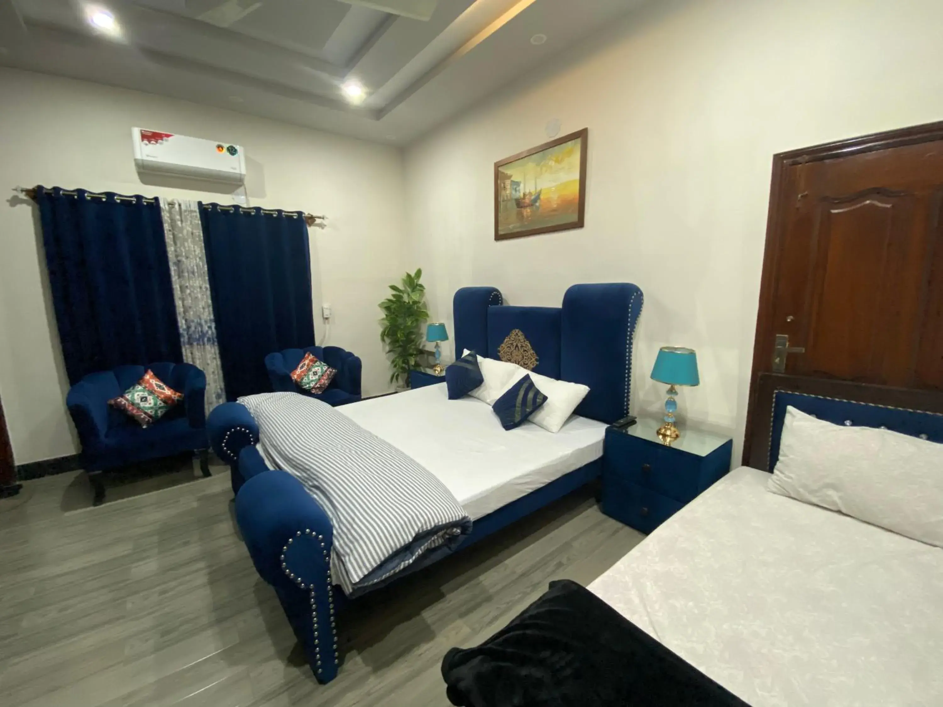 Bed in The Comfort Lodge Bed in The Comfort Lodge