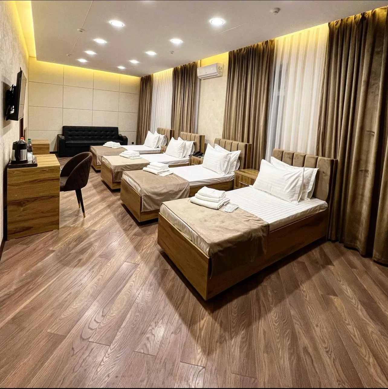 Bed in AL ARDA HYATT