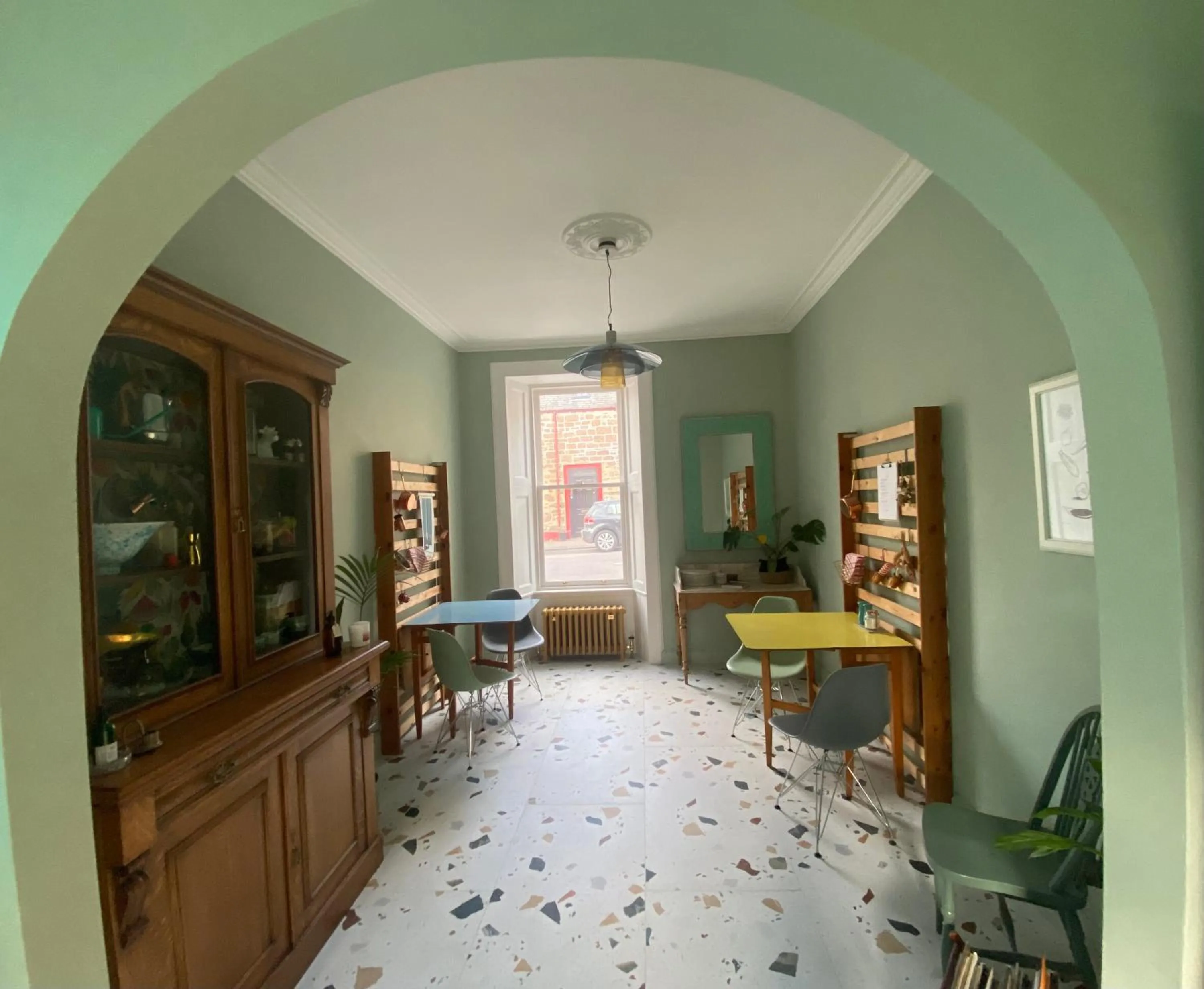 Seating area in Ben A'an House