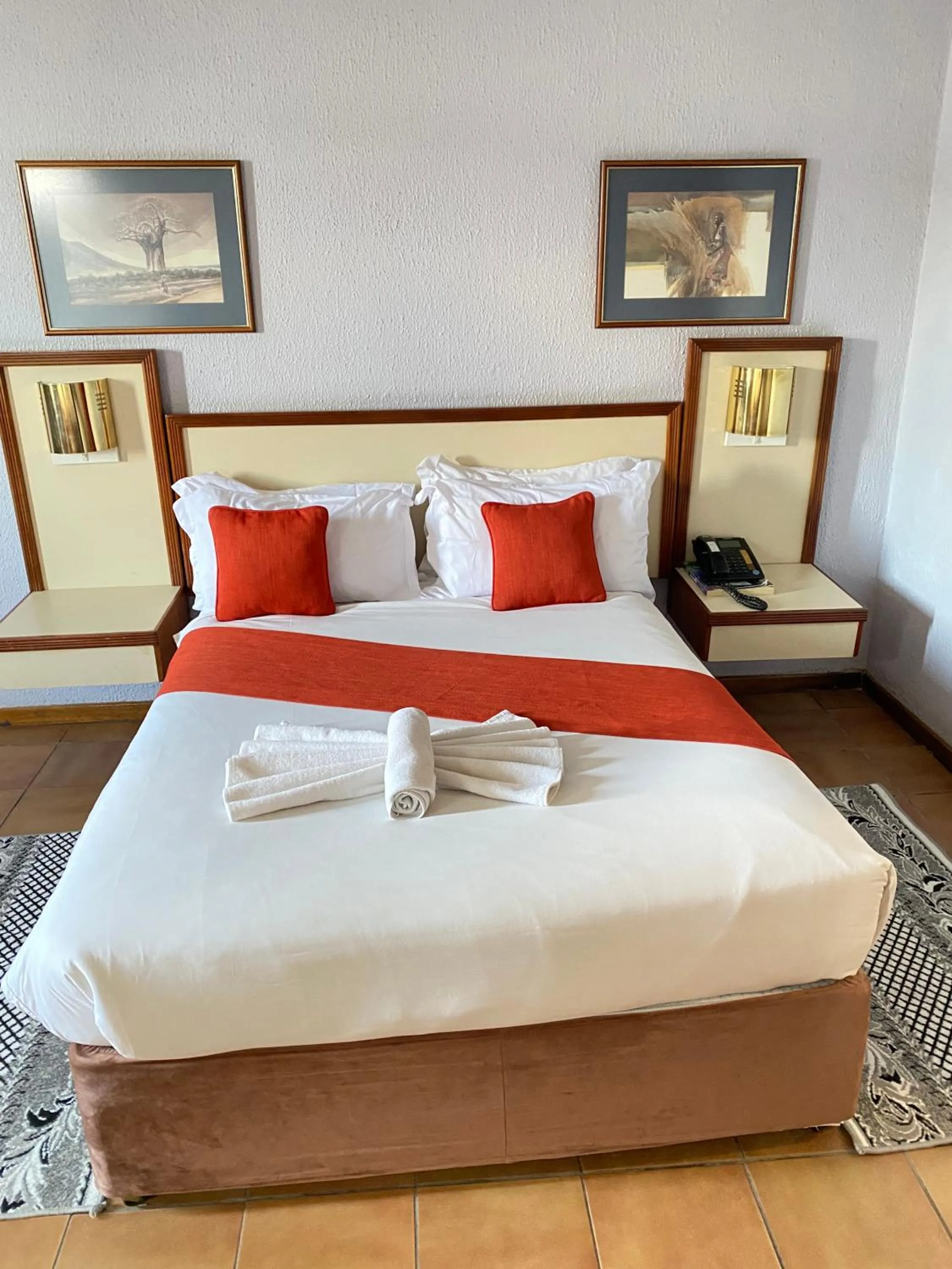 Bed in Gaborone Hotel