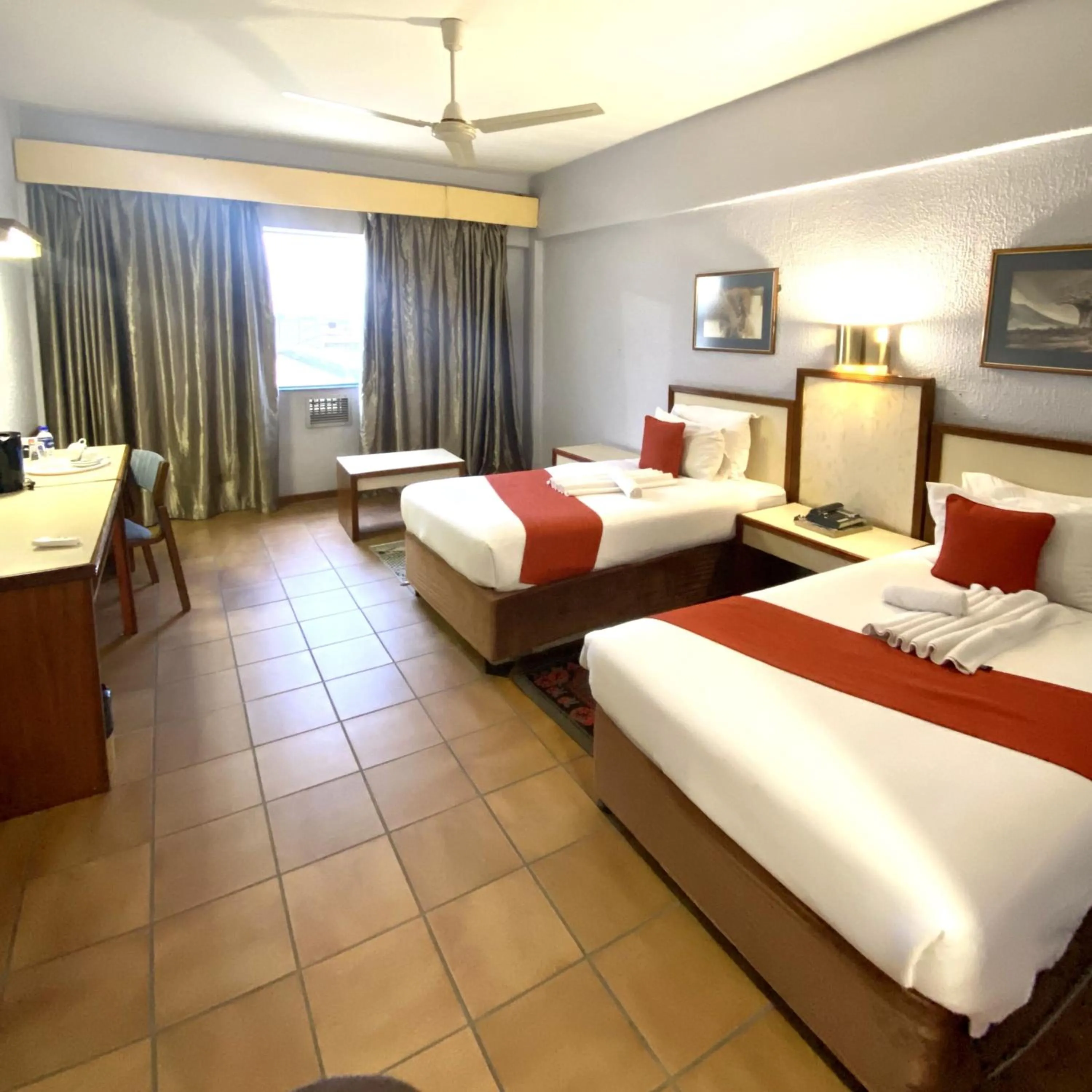 Bed in Gaborone Hotel