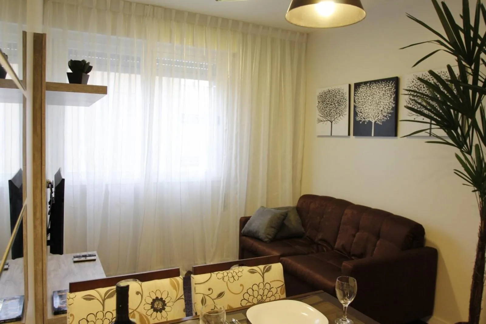 Living room in Apartamento Atalaia