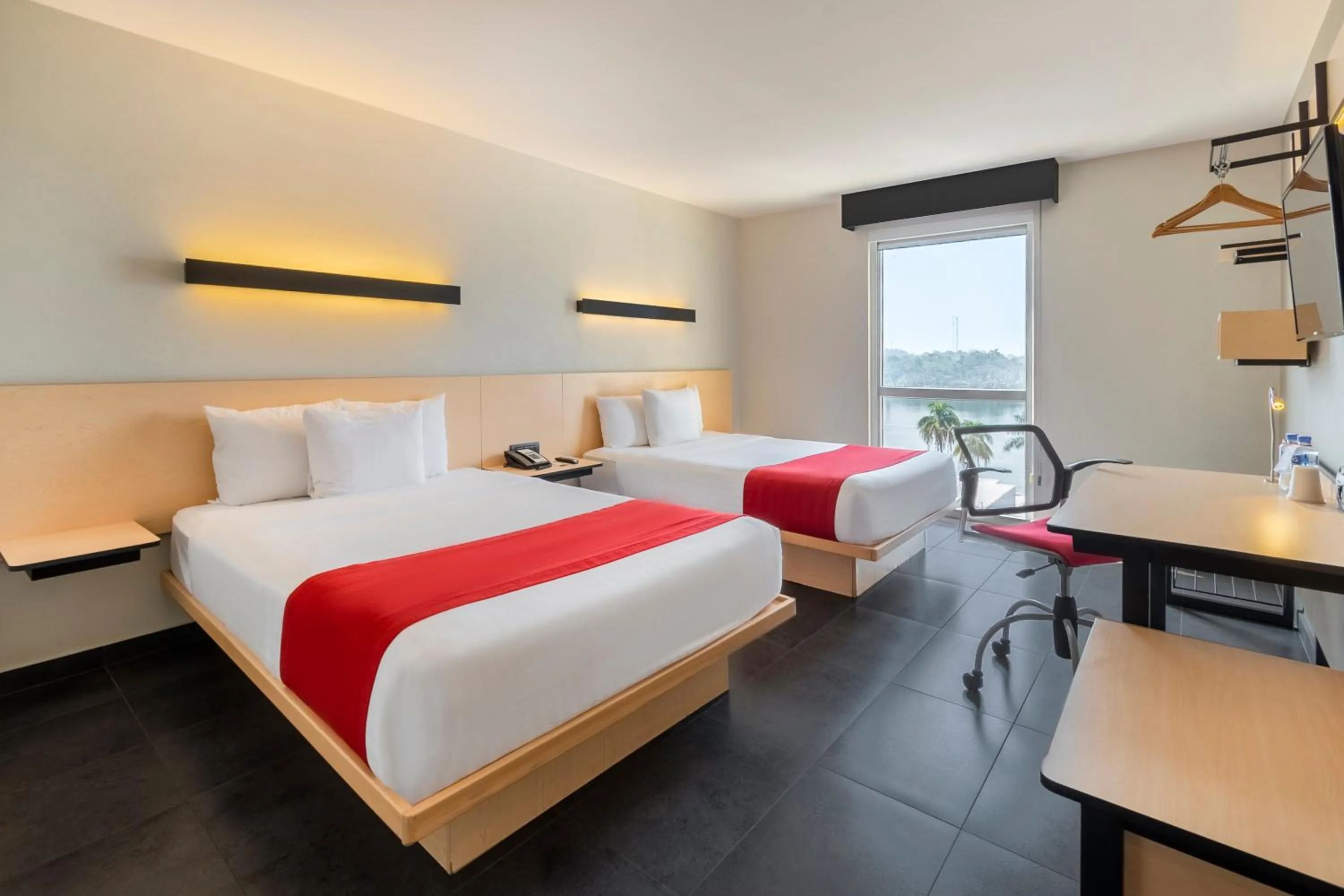 Bedroom, Bed in City Express by Marriott Paraiso