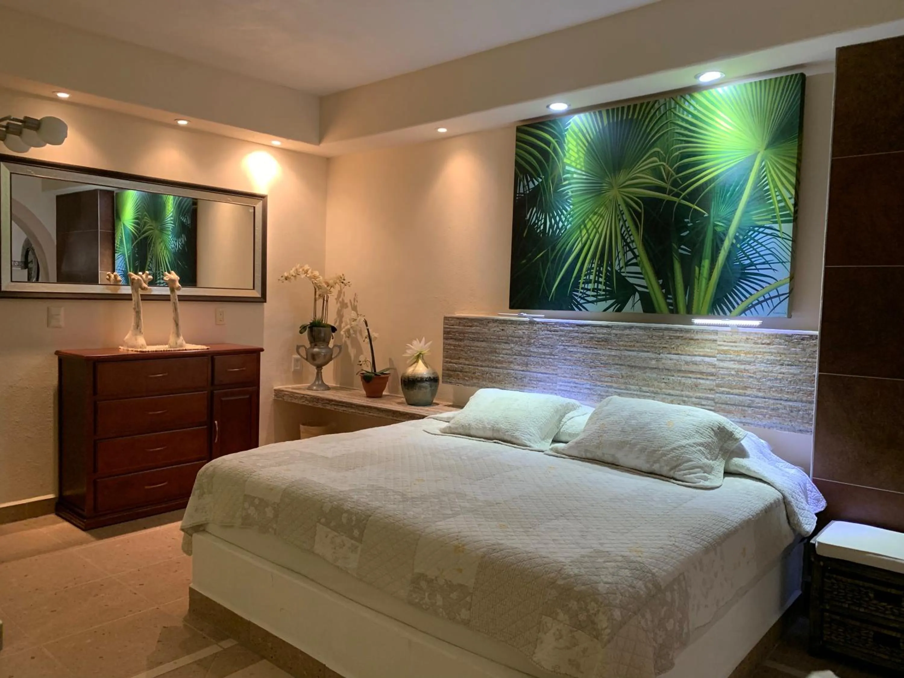 Bedroom, Bed in Hotel Condominium La Posada de Bucerias