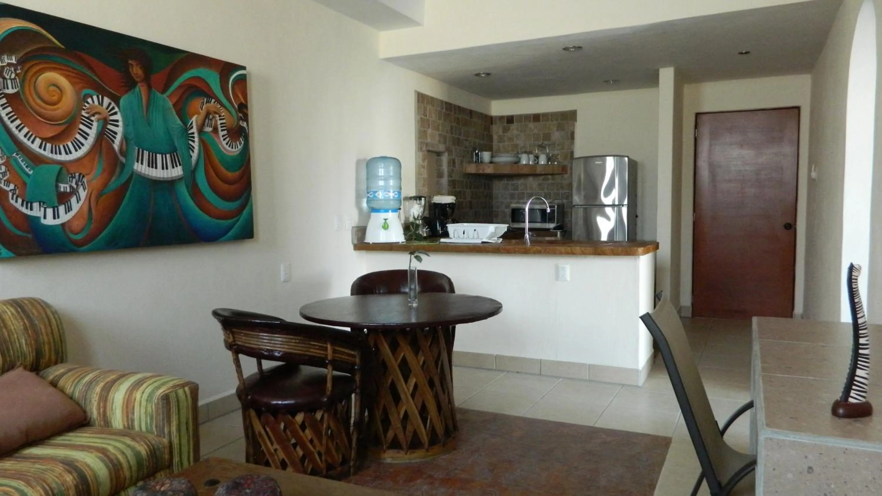 Living room in Hotel Condominium La Posada de Bucerias