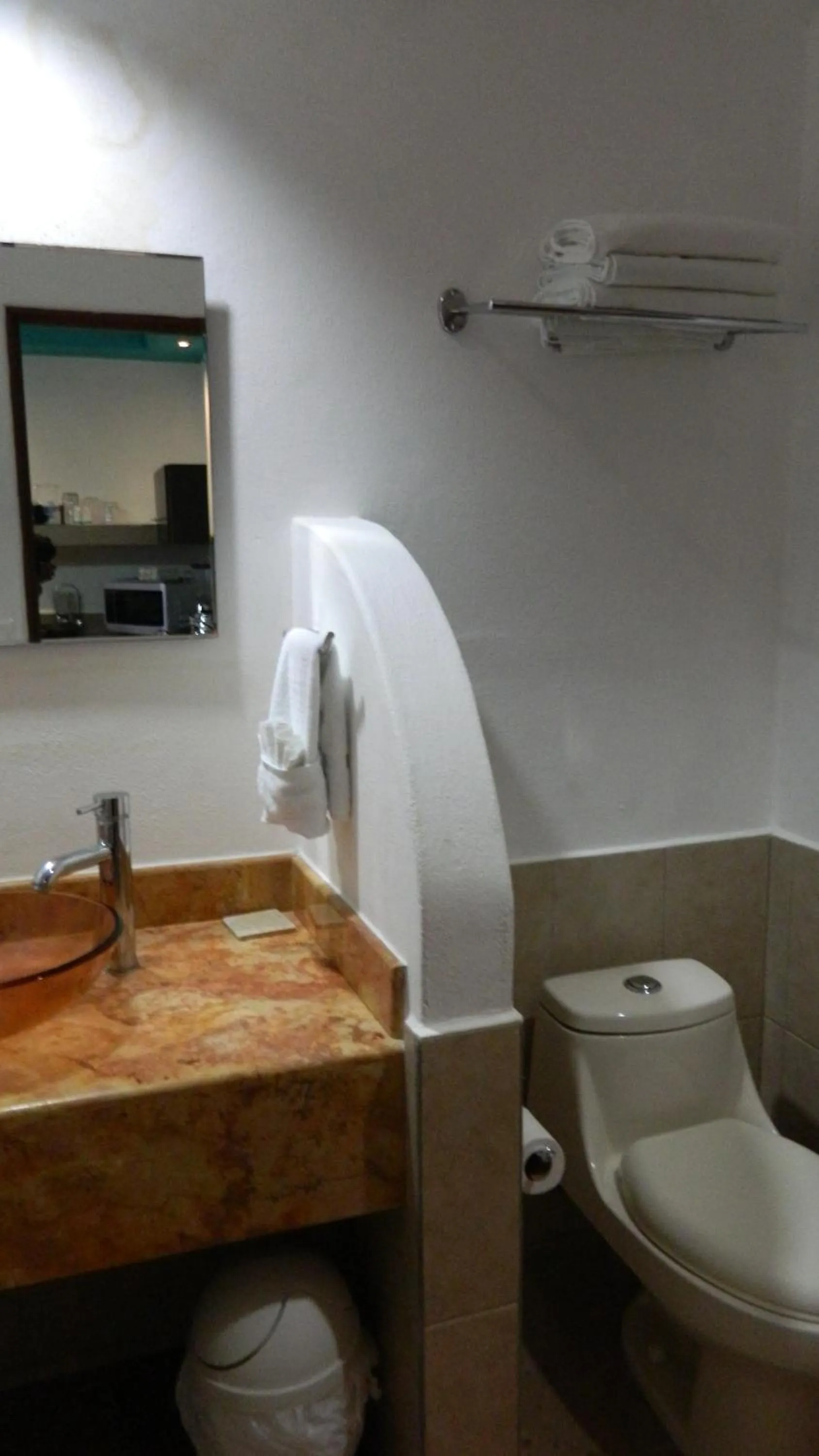 Bathroom in Hotel Condominium La Posada de Bucerias