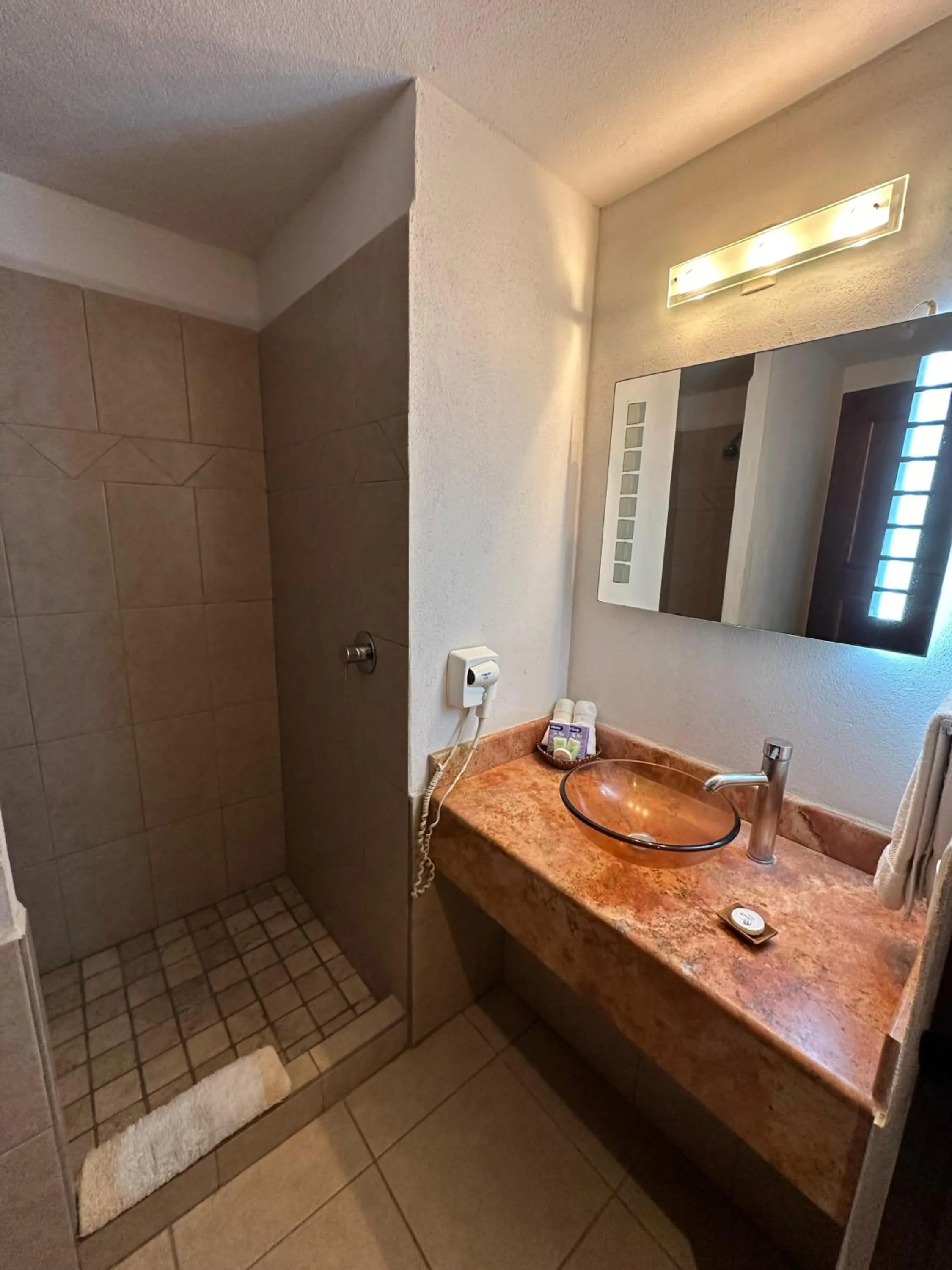 Bathroom in Hotel Condominium La Posada de Bucerias