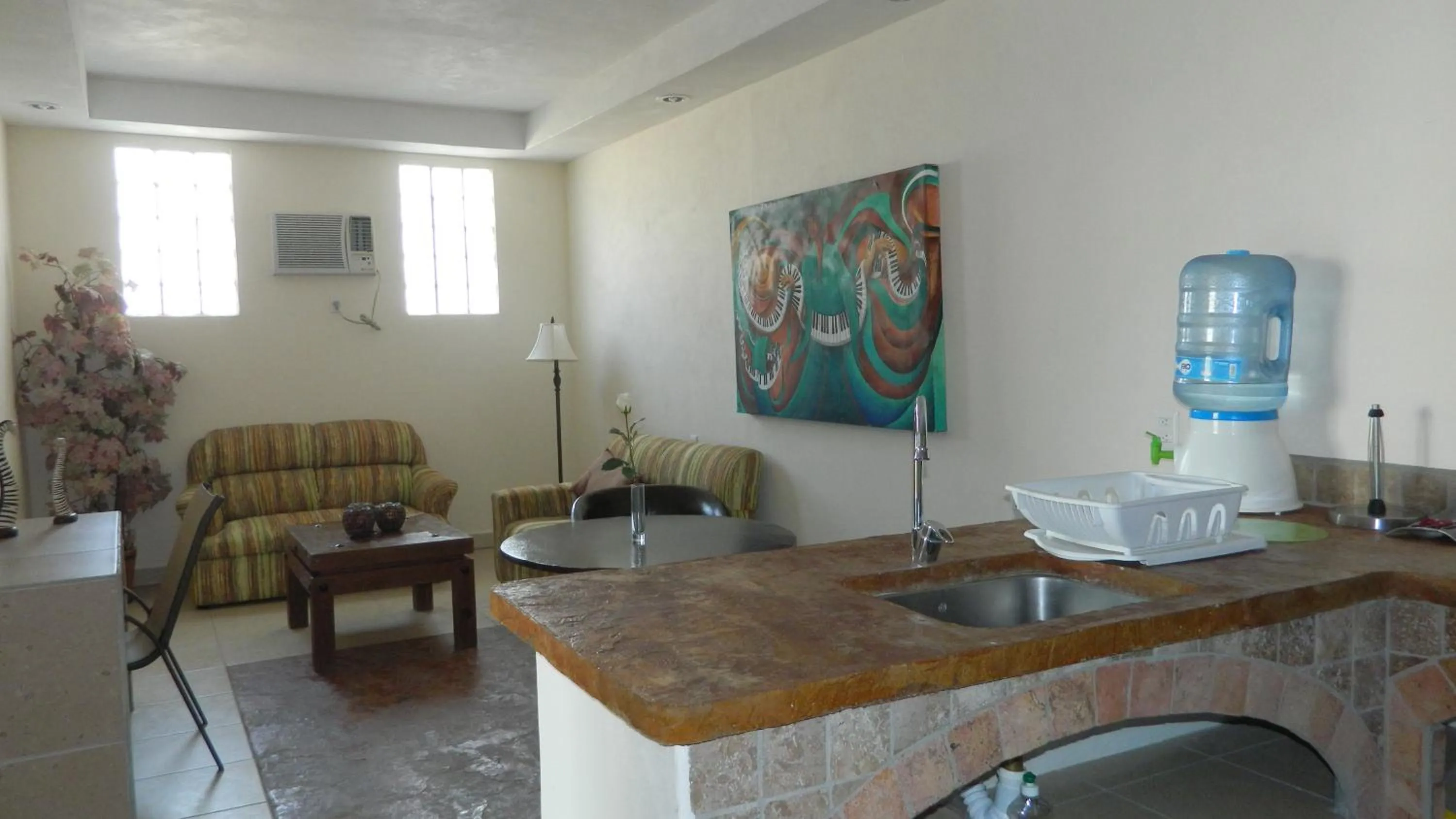 Dining area in Hotel Condominium La Posada de Bucerias