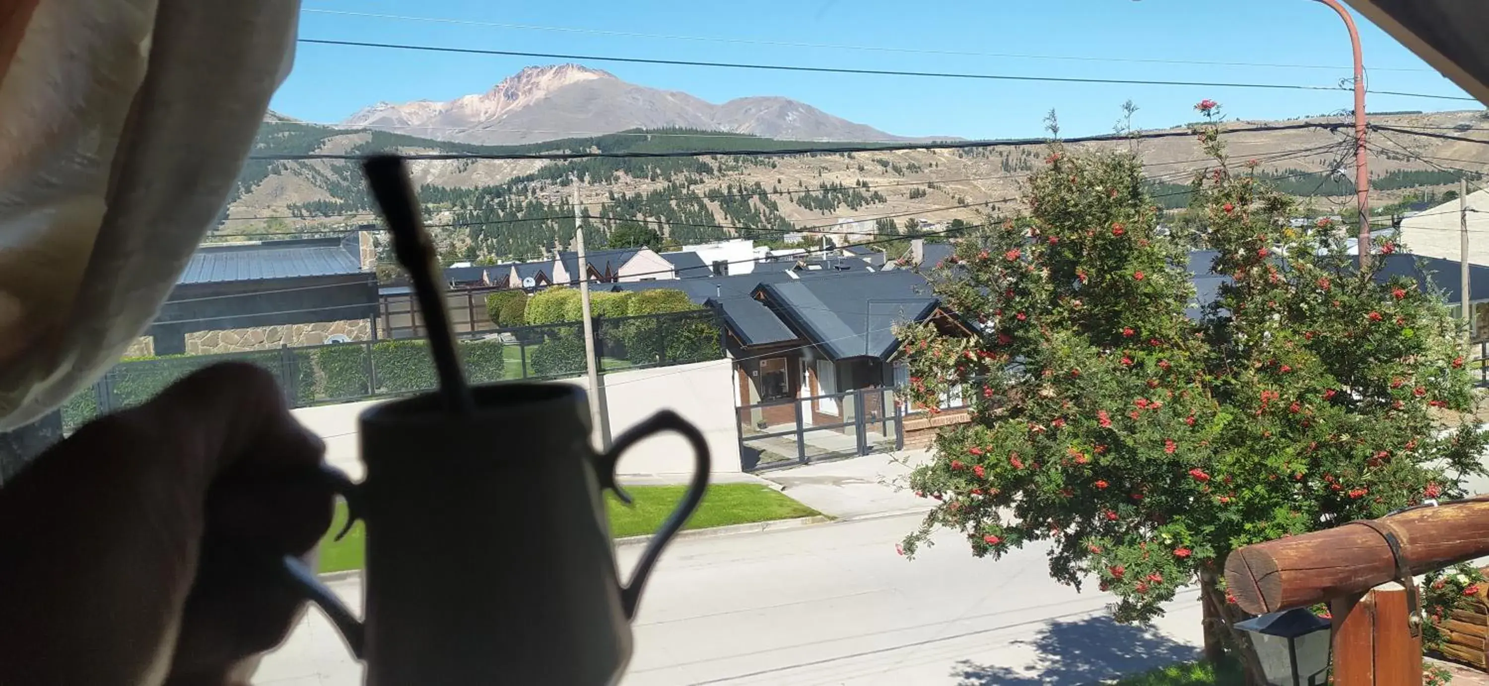 Mountain view in Patagonia Encantada Mountain view in Patagonia Encantada