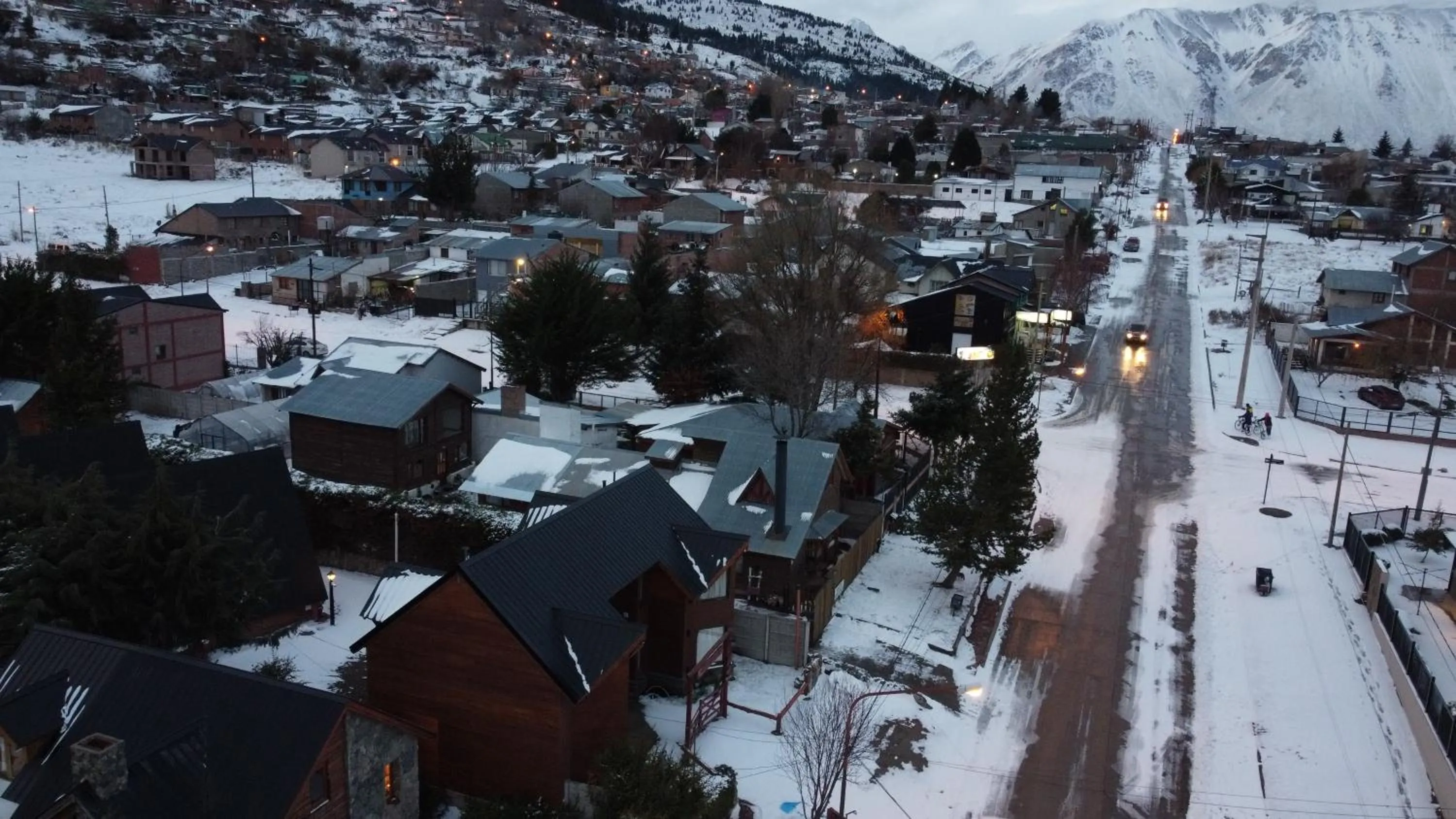 Bird's eye view in Patagonia Encantada