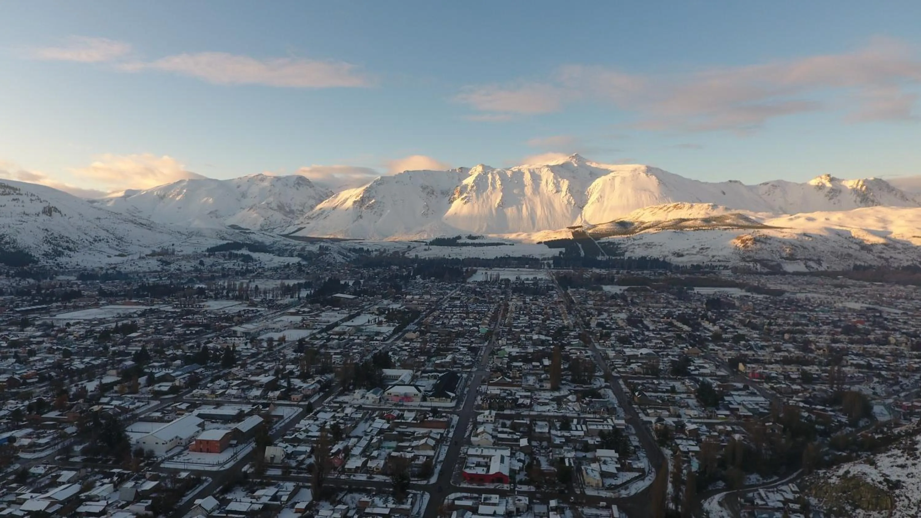 Bird's eye view in Patagonia Encantada