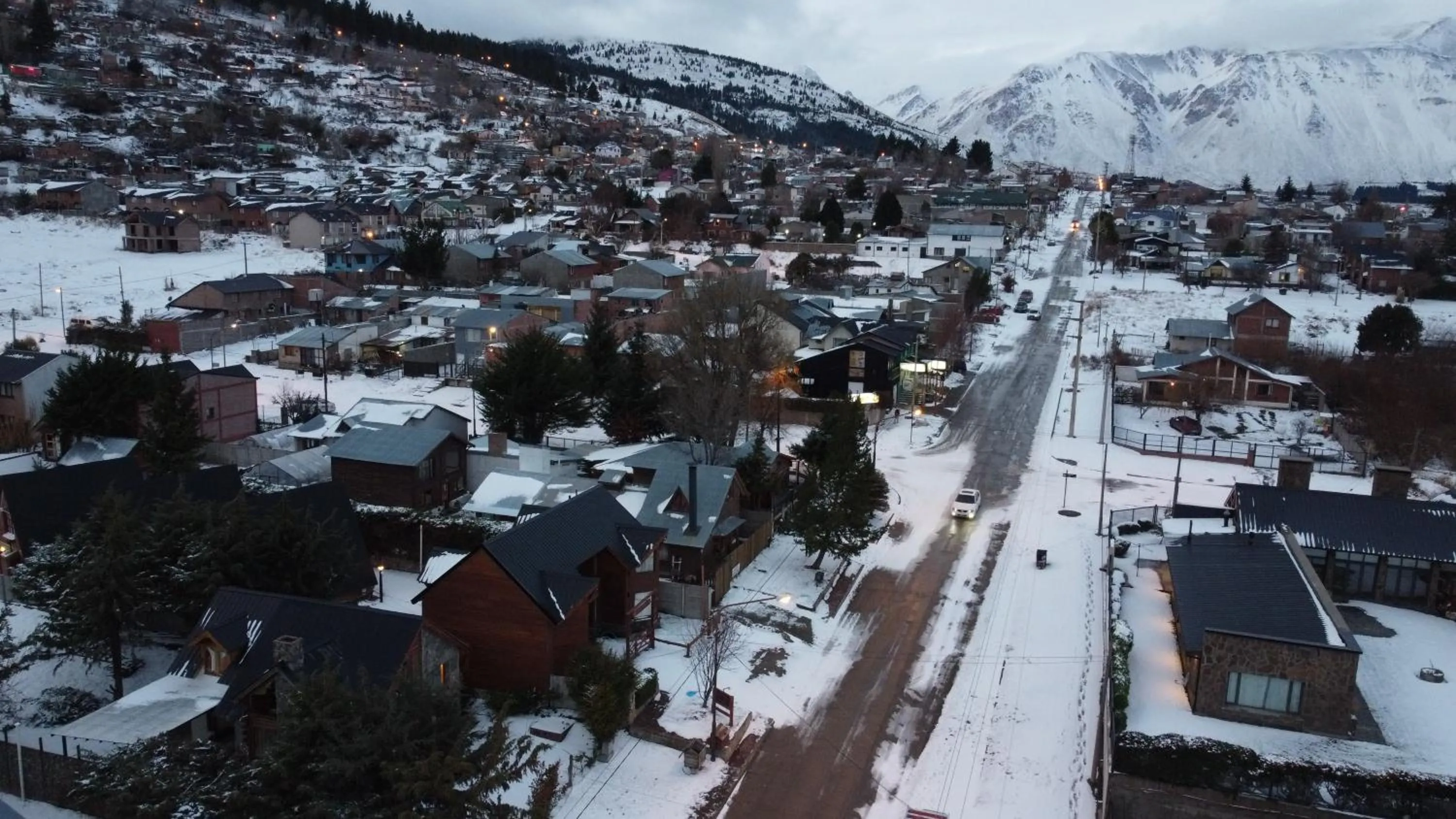 Bird's eye view in Patagonia Encantada