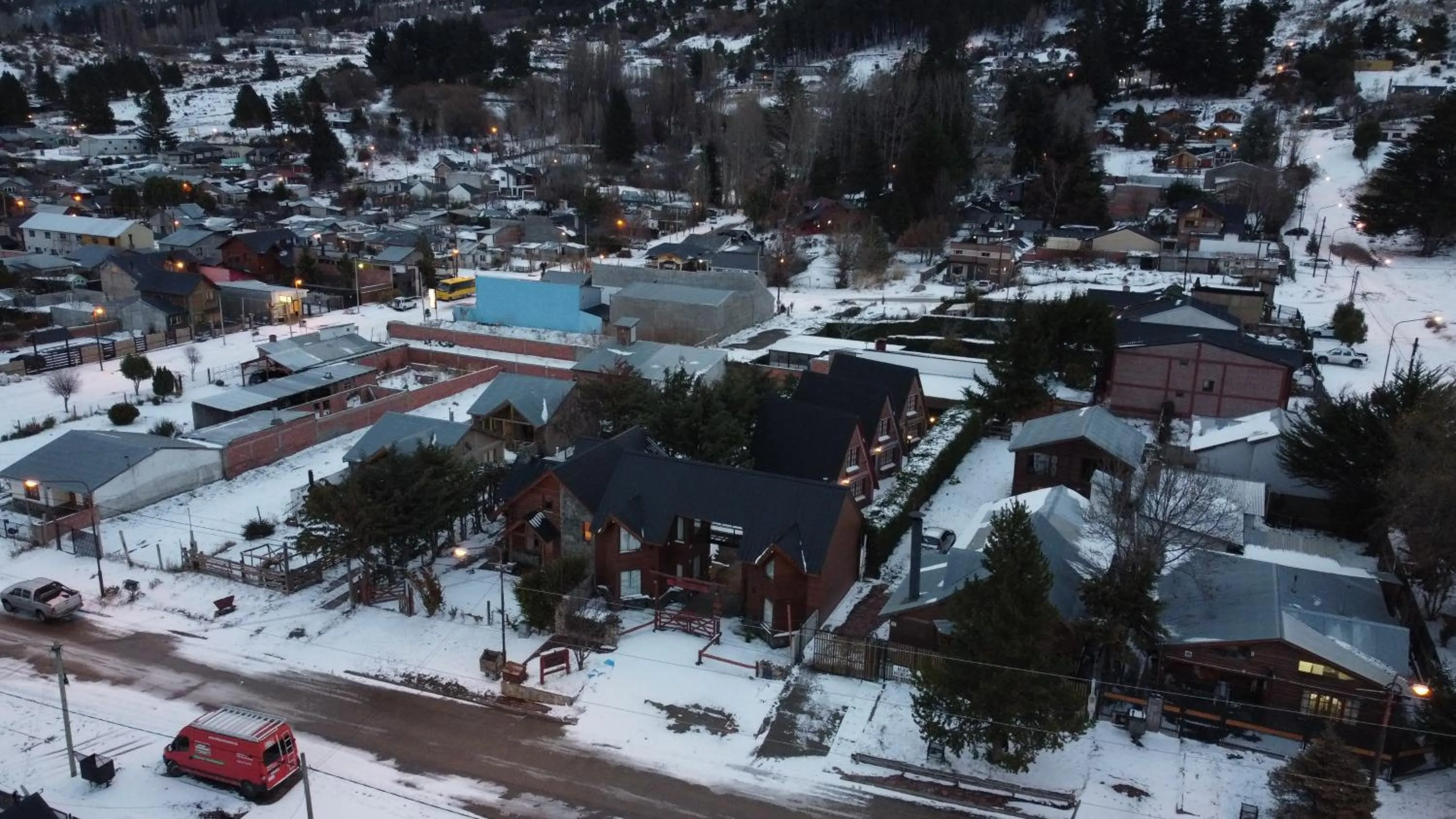 Bird's eye view in Patagonia Encantada