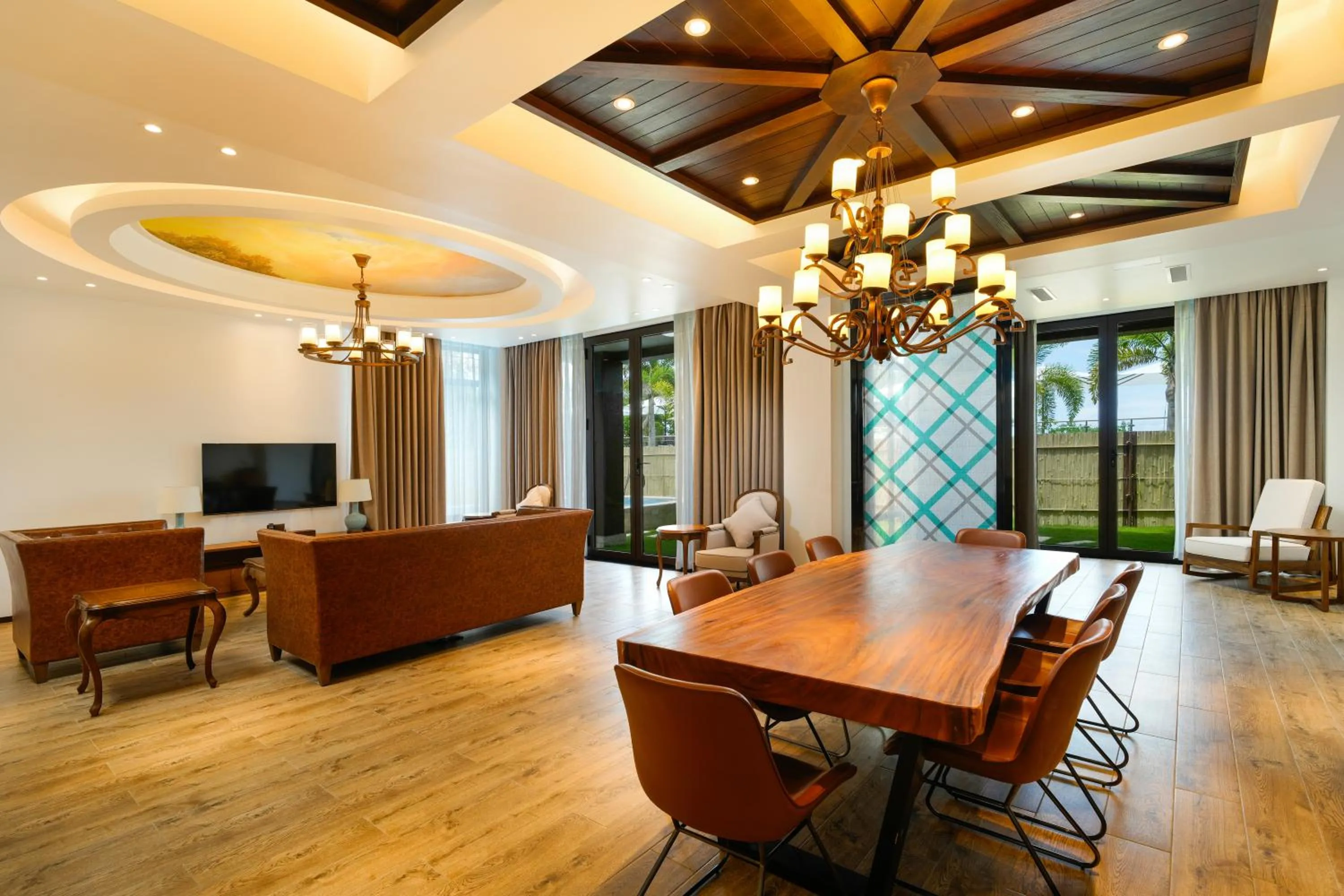 Living room in H Resort Bohol - The Coral Cliff by SMS Hospitality