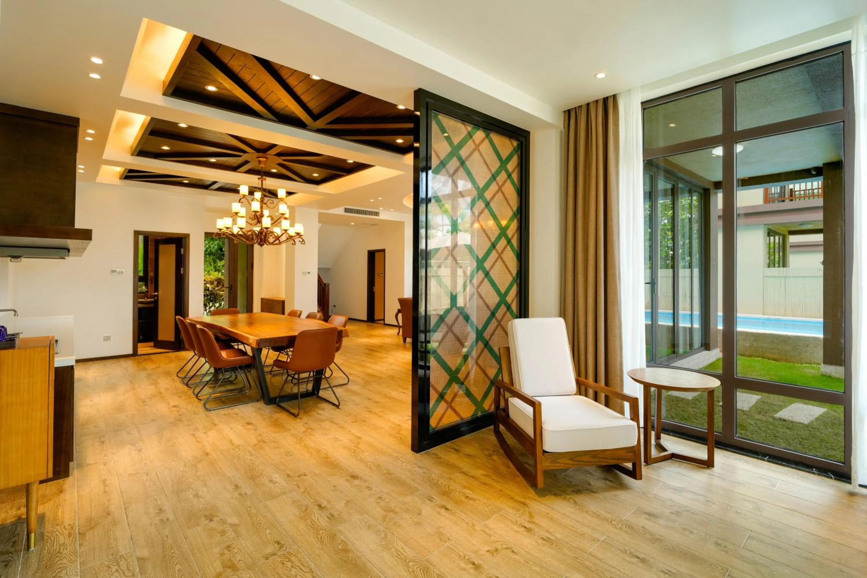 Seating area in H Resort Bohol - The Coral Cliff by SMS Hospitality