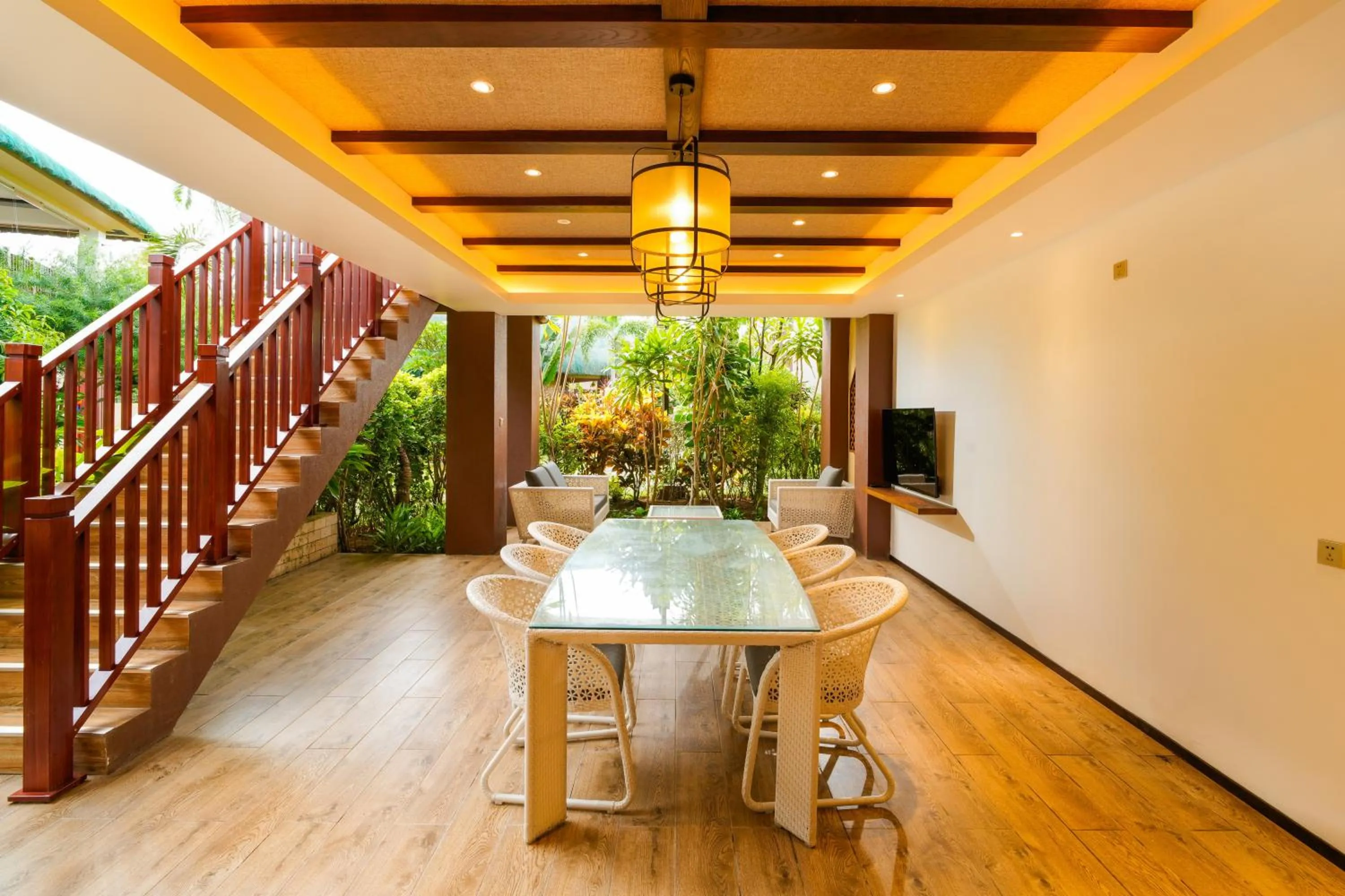 Living room in H Resort Bohol - The Coral Cliff by SMS Hospitality