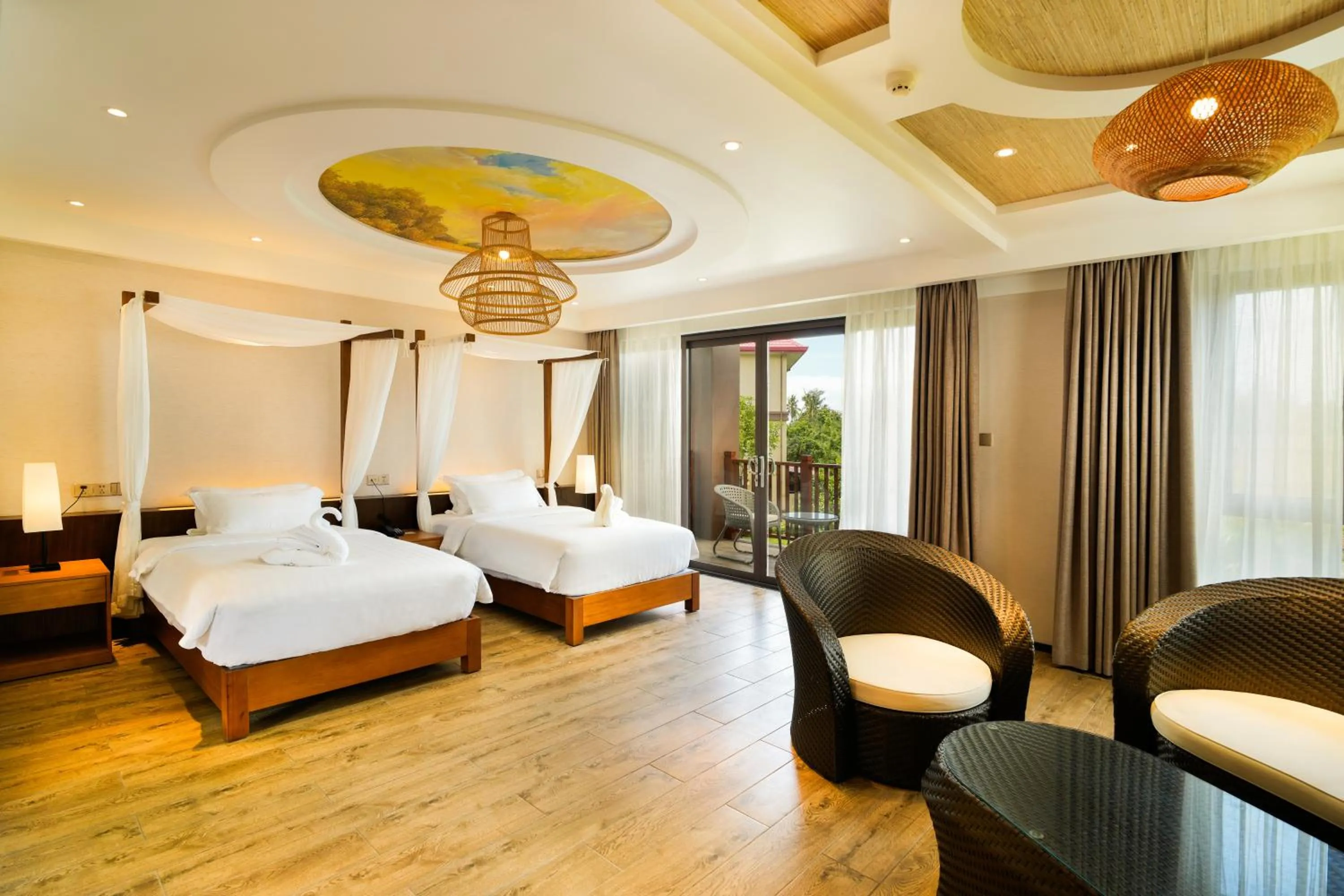 Bed in H Resort Bohol - The Coral Cliff by SMS Hospitality