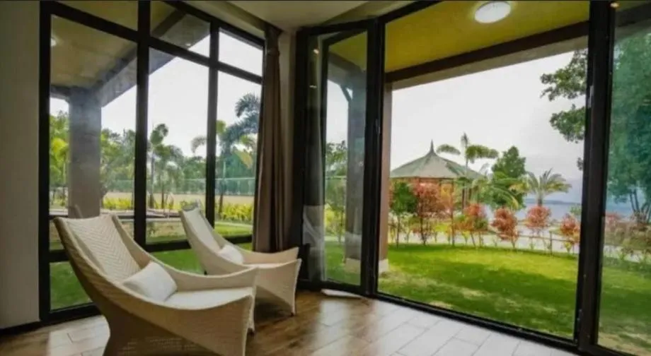 Seating area in H Resort Bohol - The Coral Cliff by SMS Hospitality