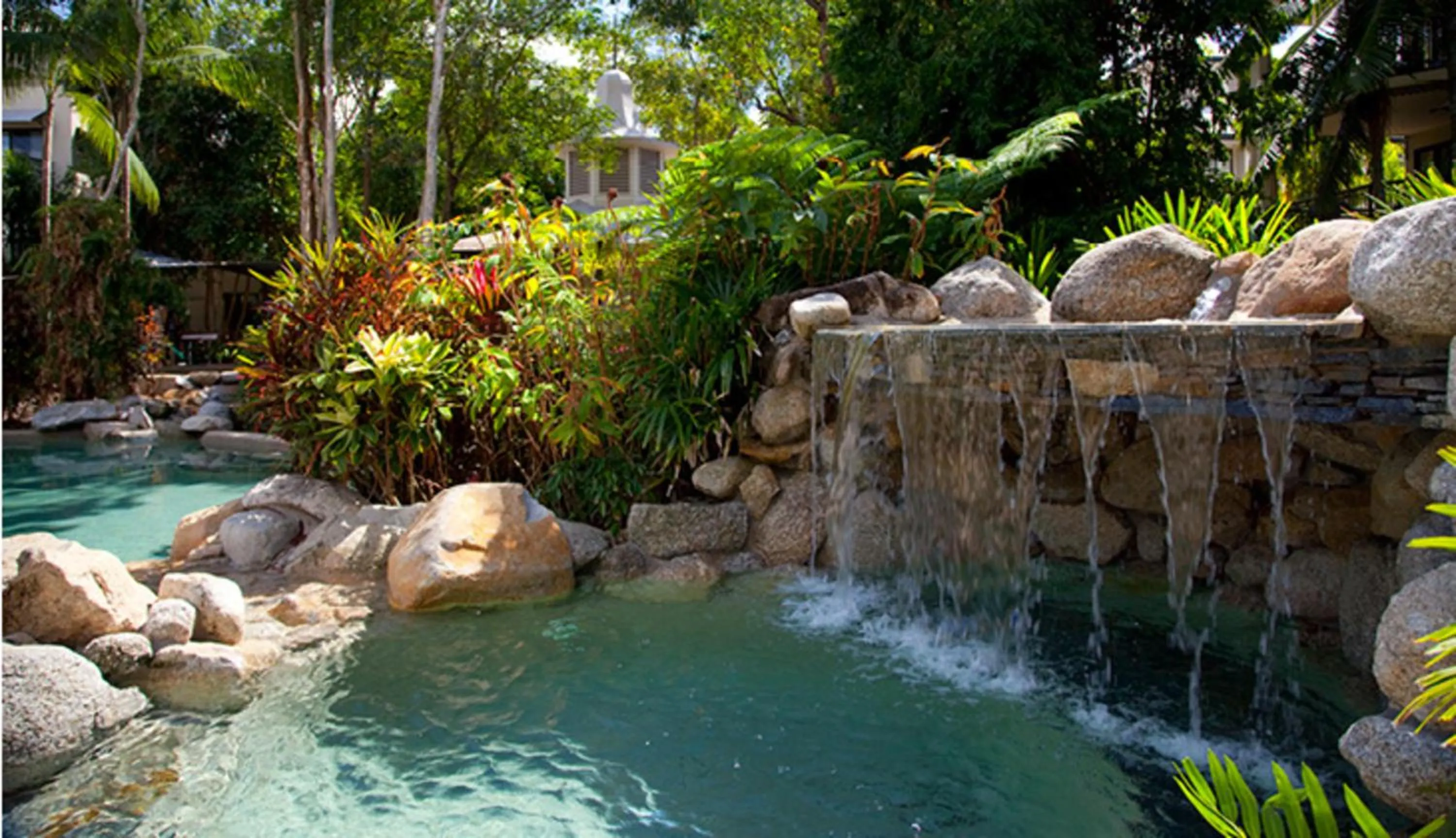 Pool view in Club Wyndham Cairns