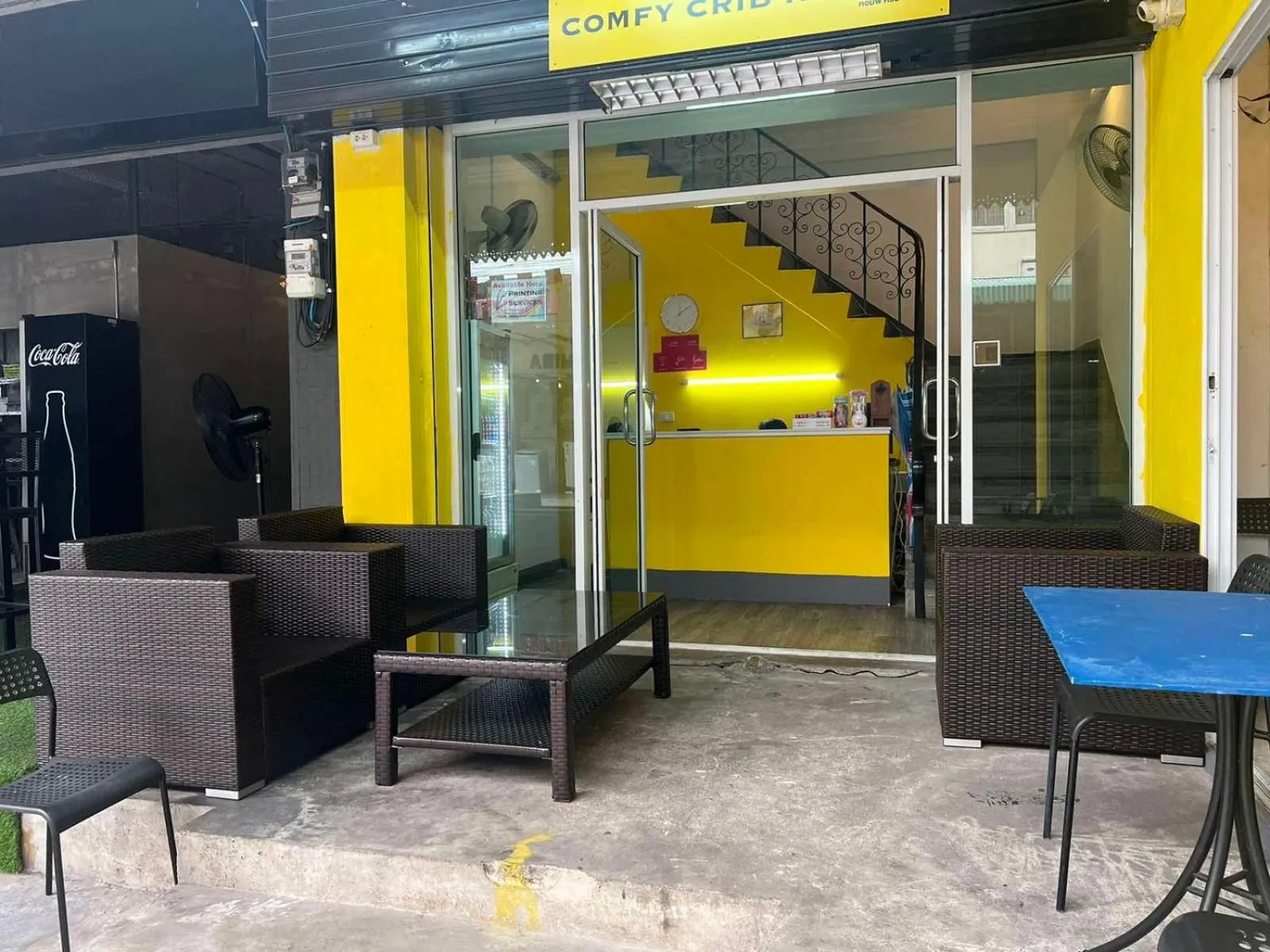 Facade/entrance in Comfy Crib Hostel