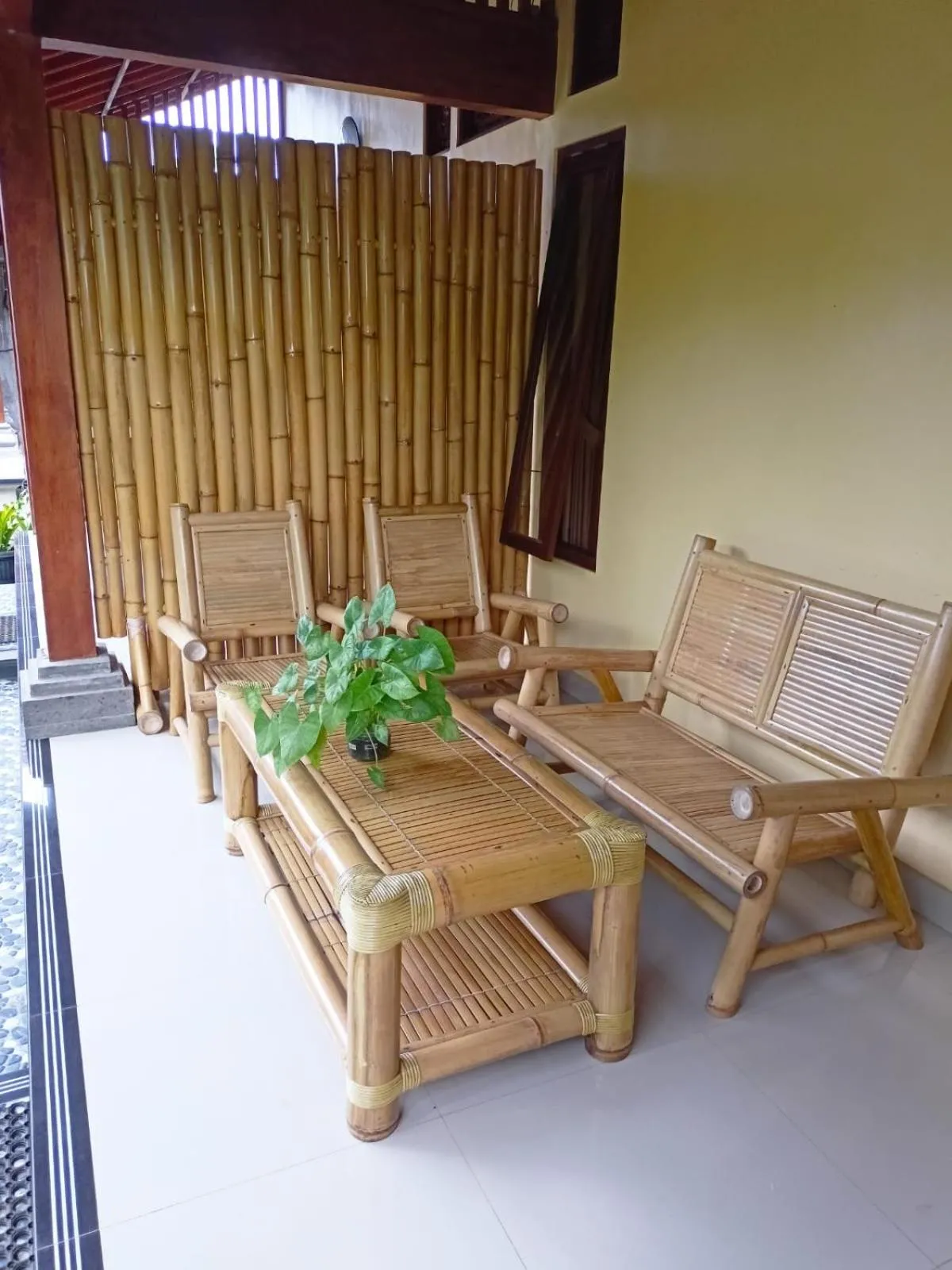 Balcony/Terrace in Bali Asli Guest House by EPS