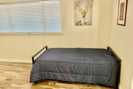 Bed in Deer Haven Hot Tub Foosball Pool Table