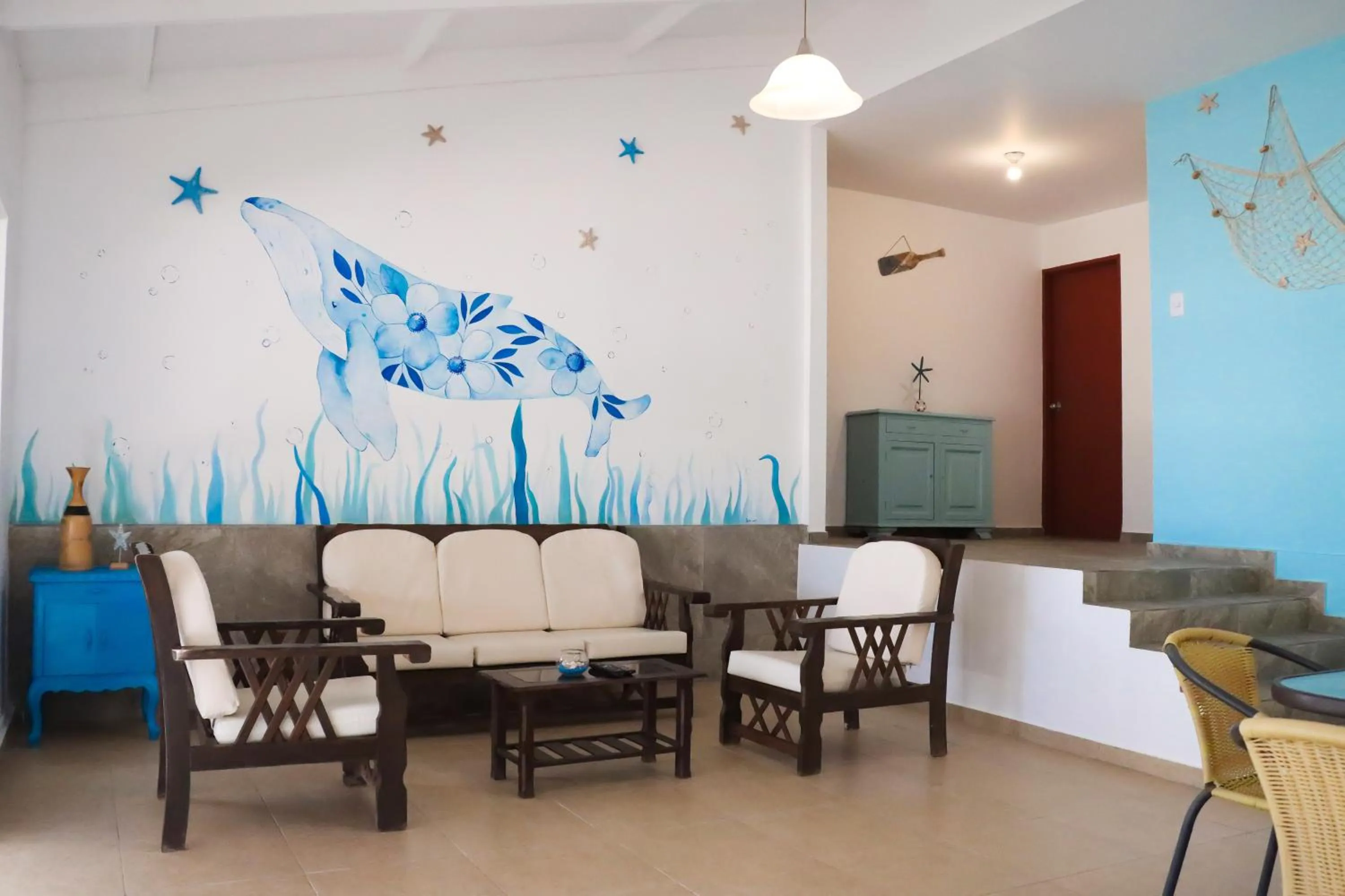 Living room in ÓRGANOS BEACH bungalows & suites