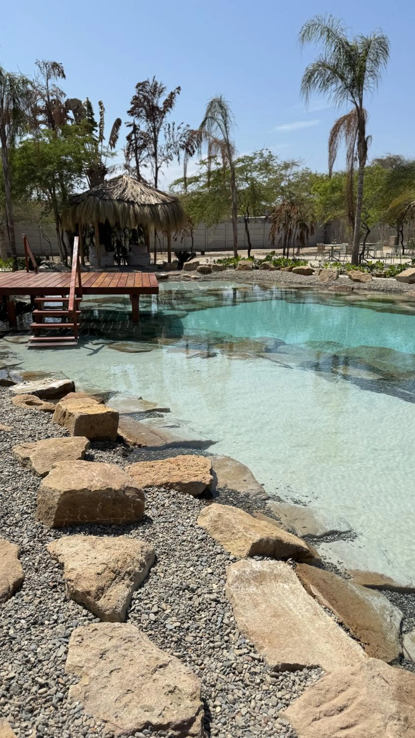 Swimming pool in ÓRGANOS BEACH bungalows & suites